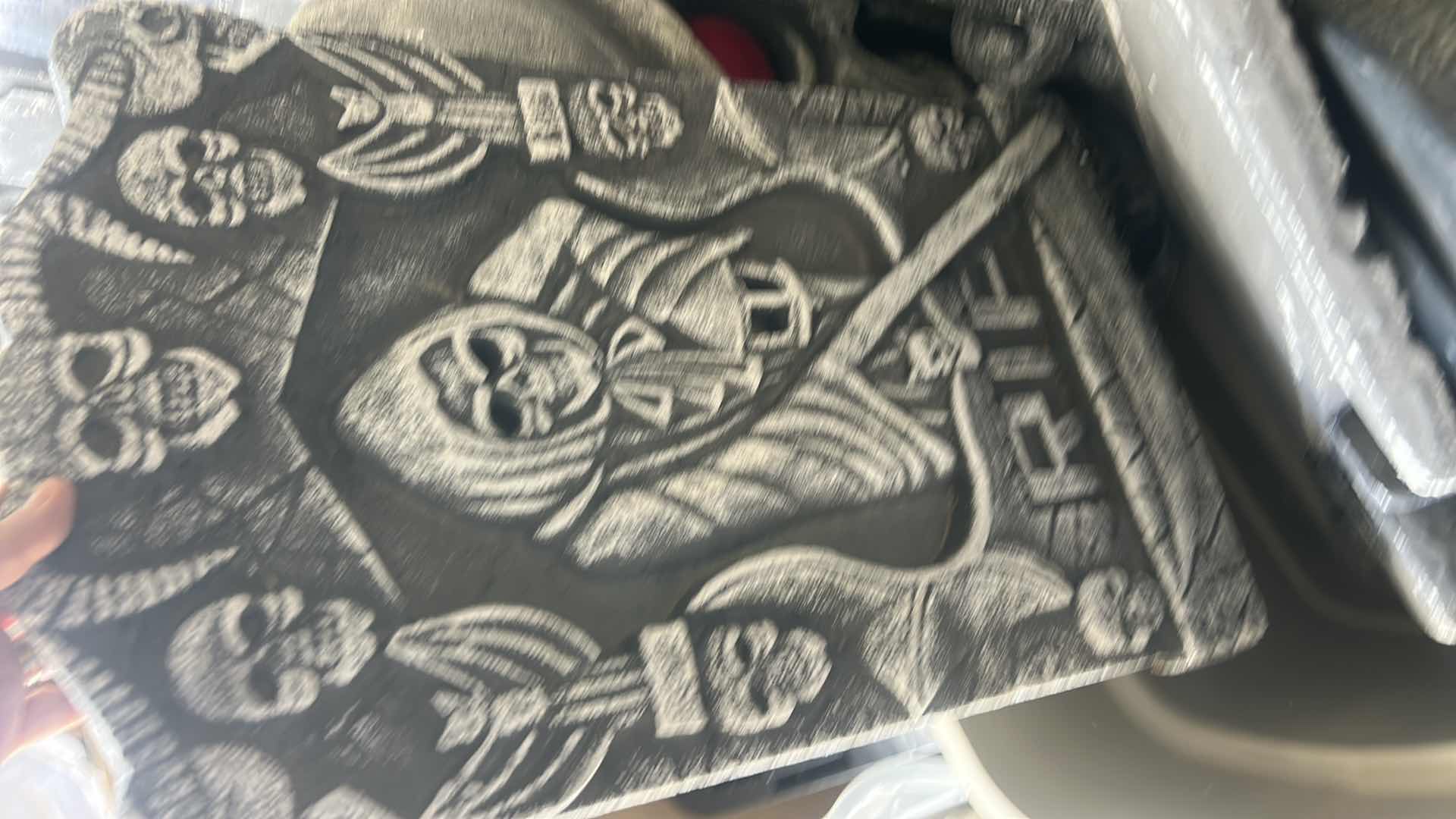 Photo 1 of TOTE- SCARY HALLOWEEN DECORATIONS
