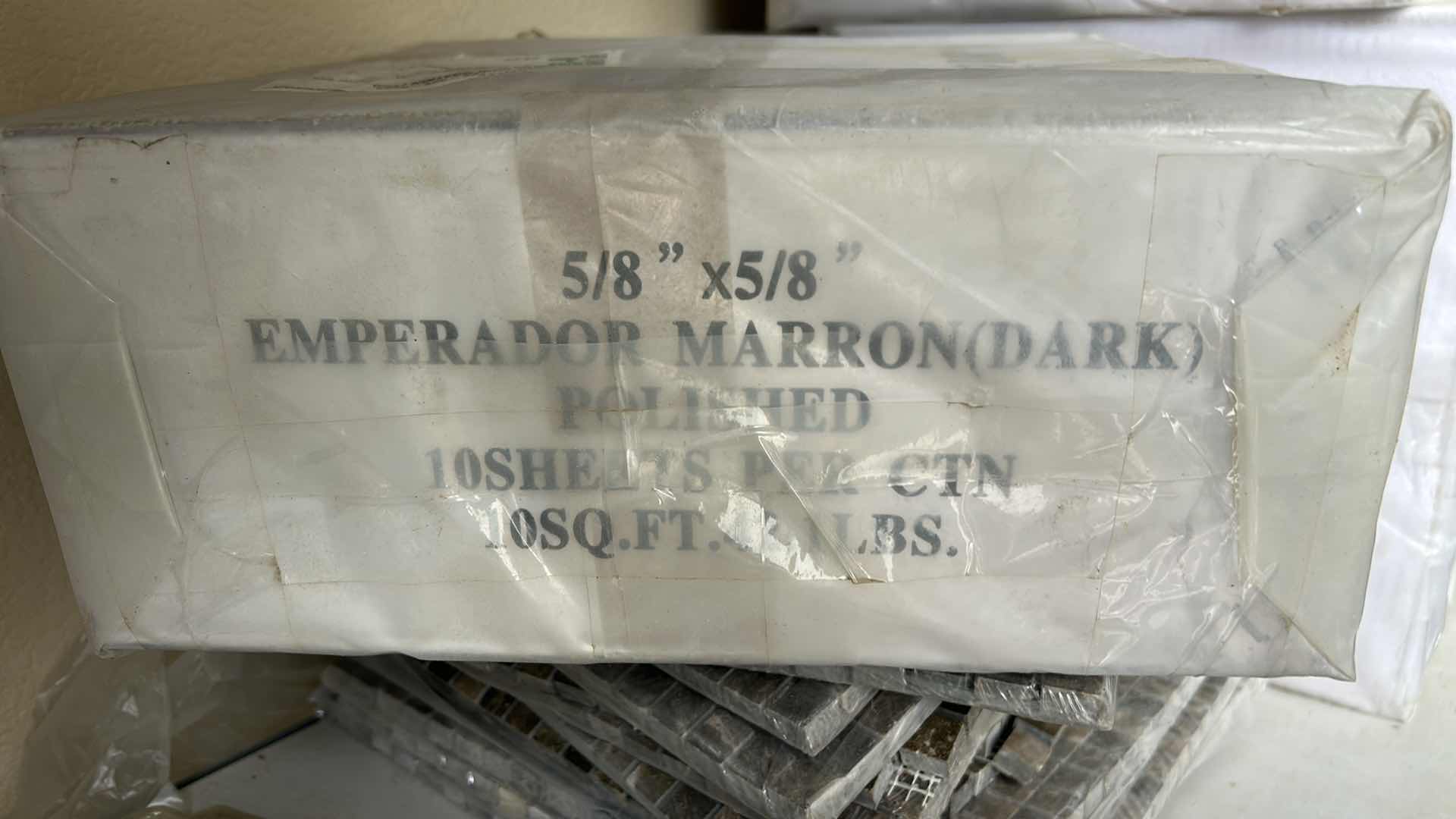Photo 1 of 8 UNOPENED BOXES MOSAIC TILE