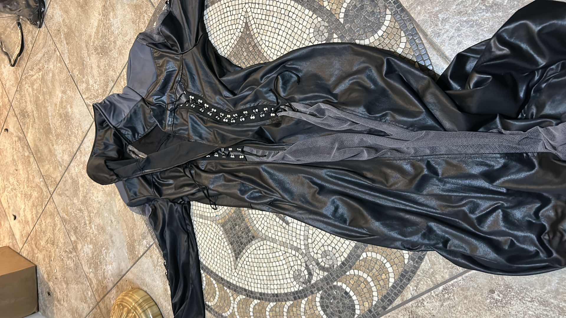 Photo 1 of ZIP UP GARMENT BAG WITH HALLOWEEN COSTUMES AND ACCESSORIES