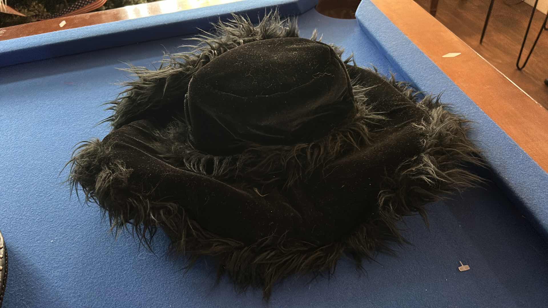 Photo 1 of WOMENS FASHION - SPARKLY TOP AND FEATHER HAT - DRESS UP / HALLOWEEN
