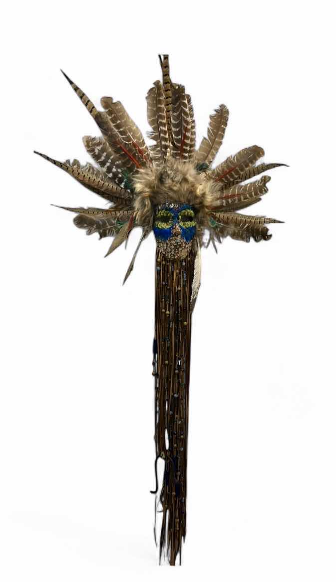 Photo 1 of WALL DECOR - INDIAN ART H68”