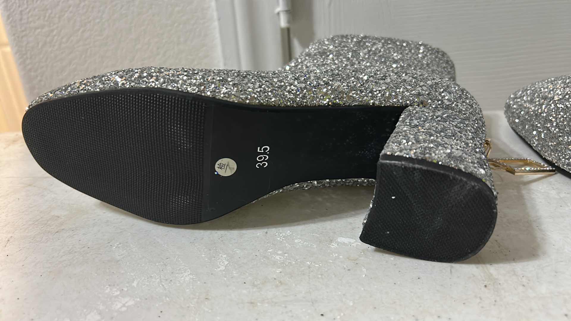 Photo 1 of WOMENS SPARKLY BOOTS  & BLACK BOOTS FOR HALLOWEEN OR ANYWAY