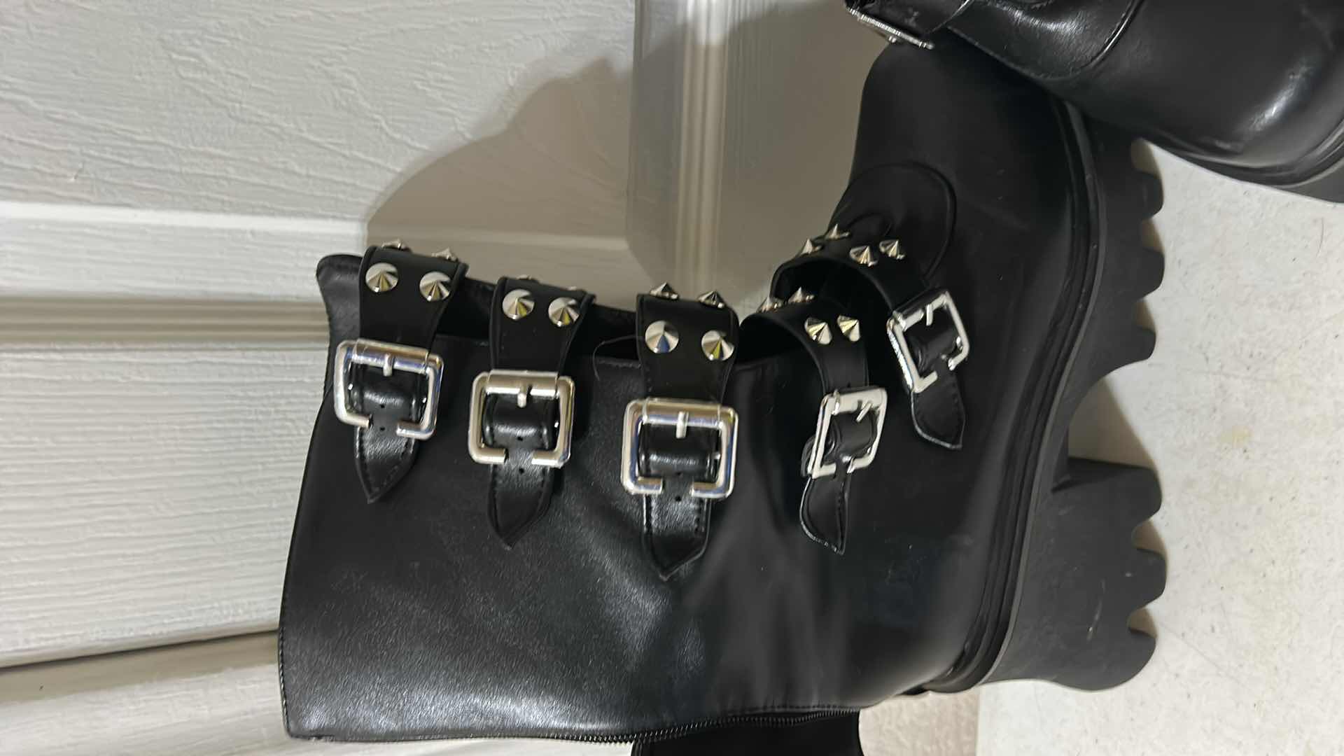 Photo 1 of WOMENS SPARKLY BOOTS  & BLACK BOOTS FOR HALLOWEEN OR ANYWAY