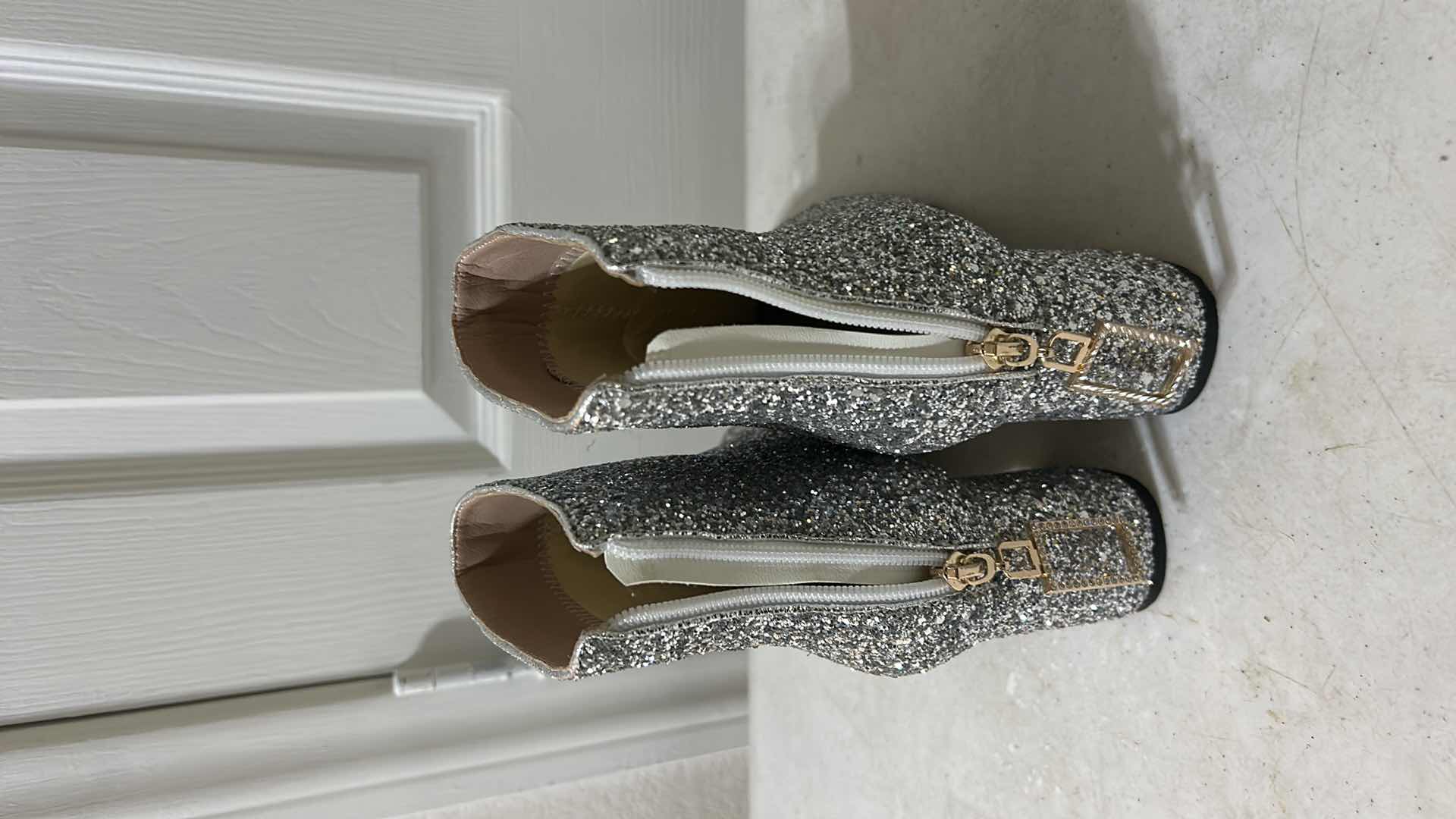 Photo 1 of WOMENS SPARKLY BOOTS  & BLACK BOOTS FOR HALLOWEEN OR ANYWAY