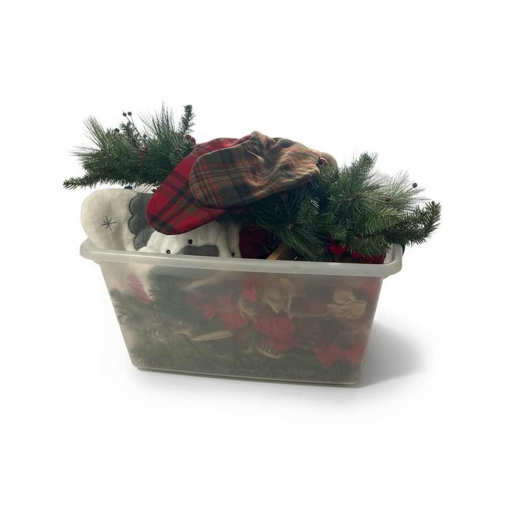 Photo 1 of TOTE - CHRISTMAS DECORATIONS