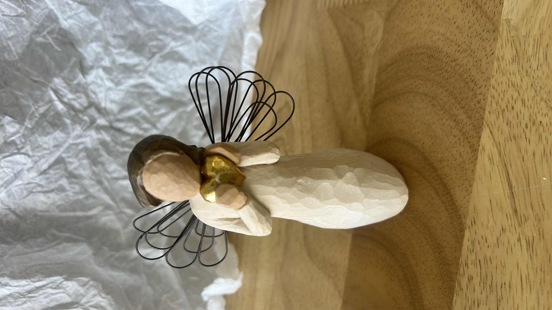 Photo 1 of 2 - WILLOW TREE ANGEL OF MY HEART H5” & CERAMIC BOX WITH HEART