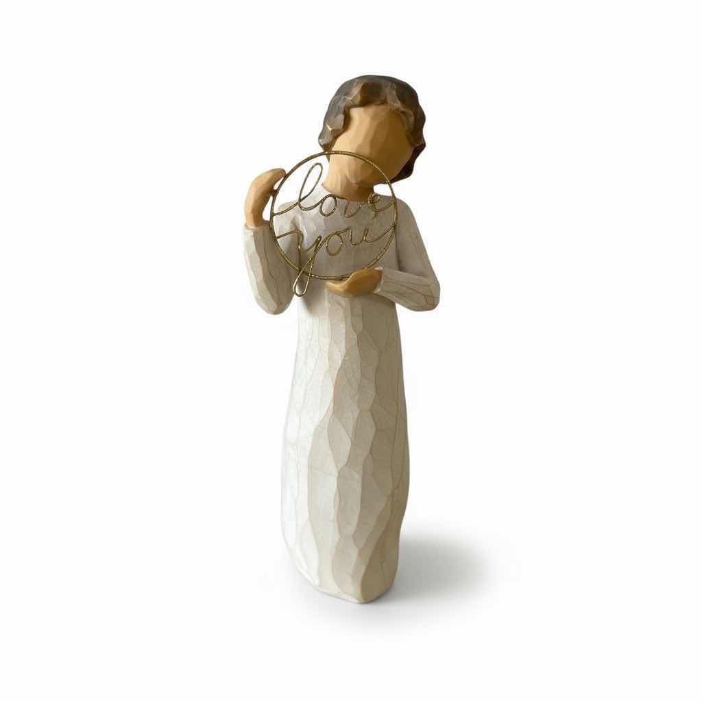 Photo 1 of WILLOW TREE “LOVE YOU FIGURINE H 6”