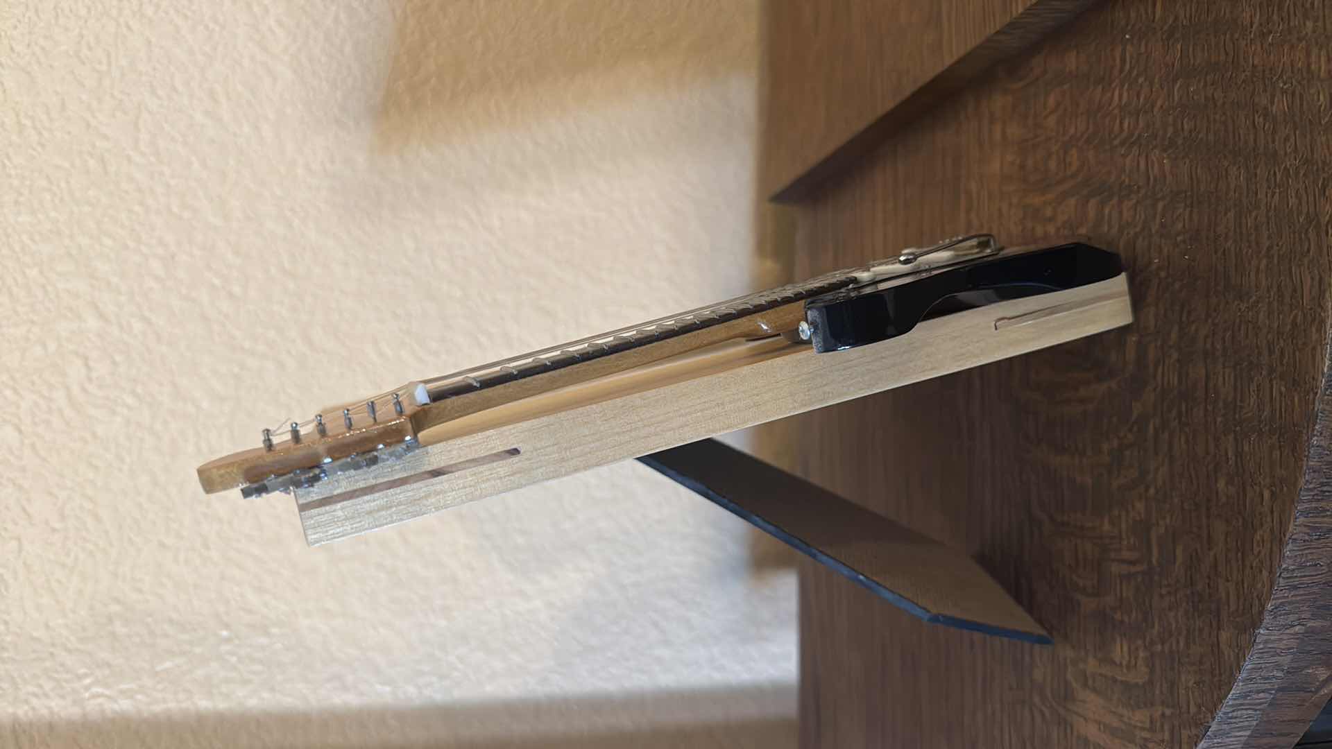 Photo 1 of FRAMED STEVIE RAY VAUGHN WITH MINIATURE COLLECTABLE GUITAR H9”