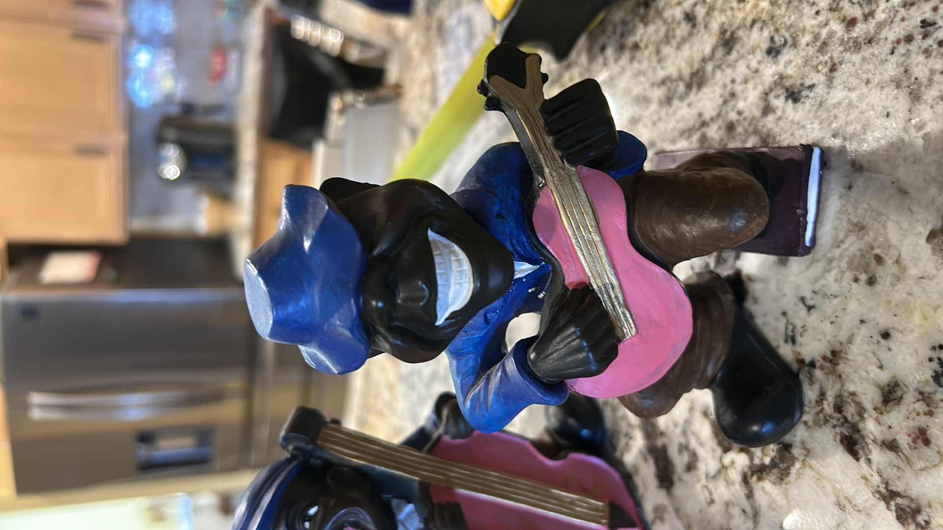 Photo 1 of 4 CERAMIC JAZZ MUSICIANS H6”