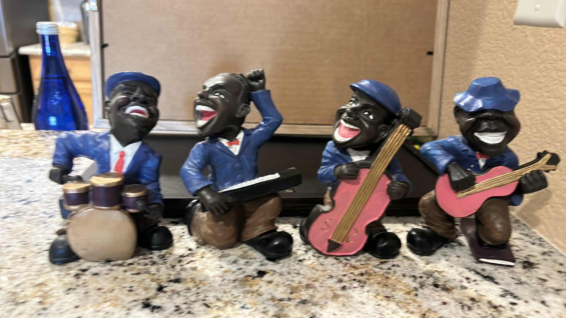 Photo 1 of 4 CERAMIC JAZZ MUSICIANS H6”