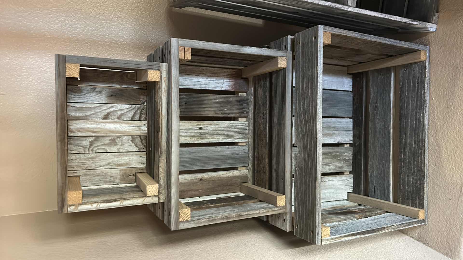 Photo 1 of 3 WOOD CRATES (LARGEST 20” x 16” x H12”)