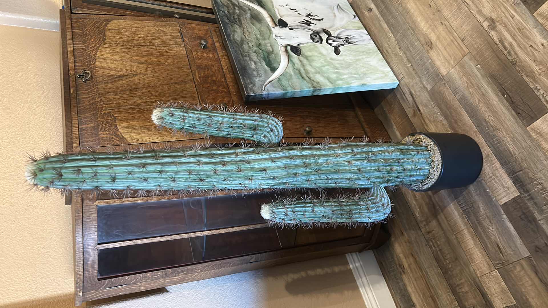 Photo 1 of ARIFICIAL SAGUARO CACTUS H48”