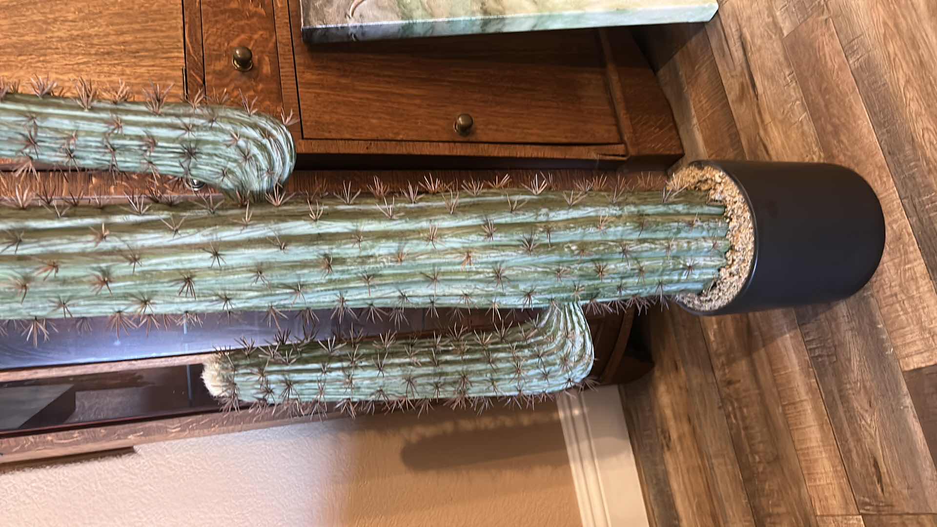Photo 1 of ARIFICIAL SAGUARO CACTUS H48”
