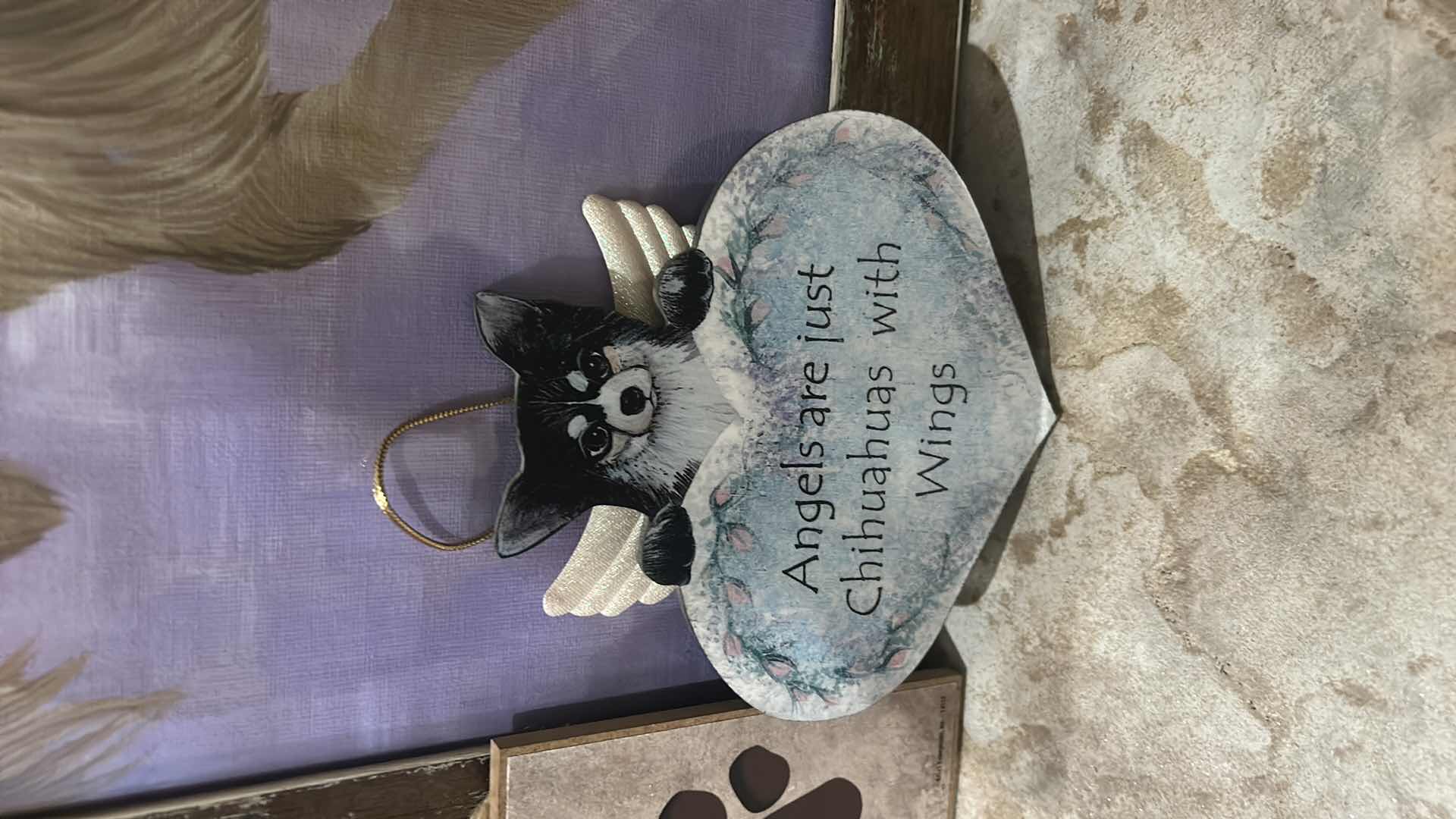 Photo 1 of 7 PC DOG LOVERS ARTWORK (LARGEST 19” X H23”)