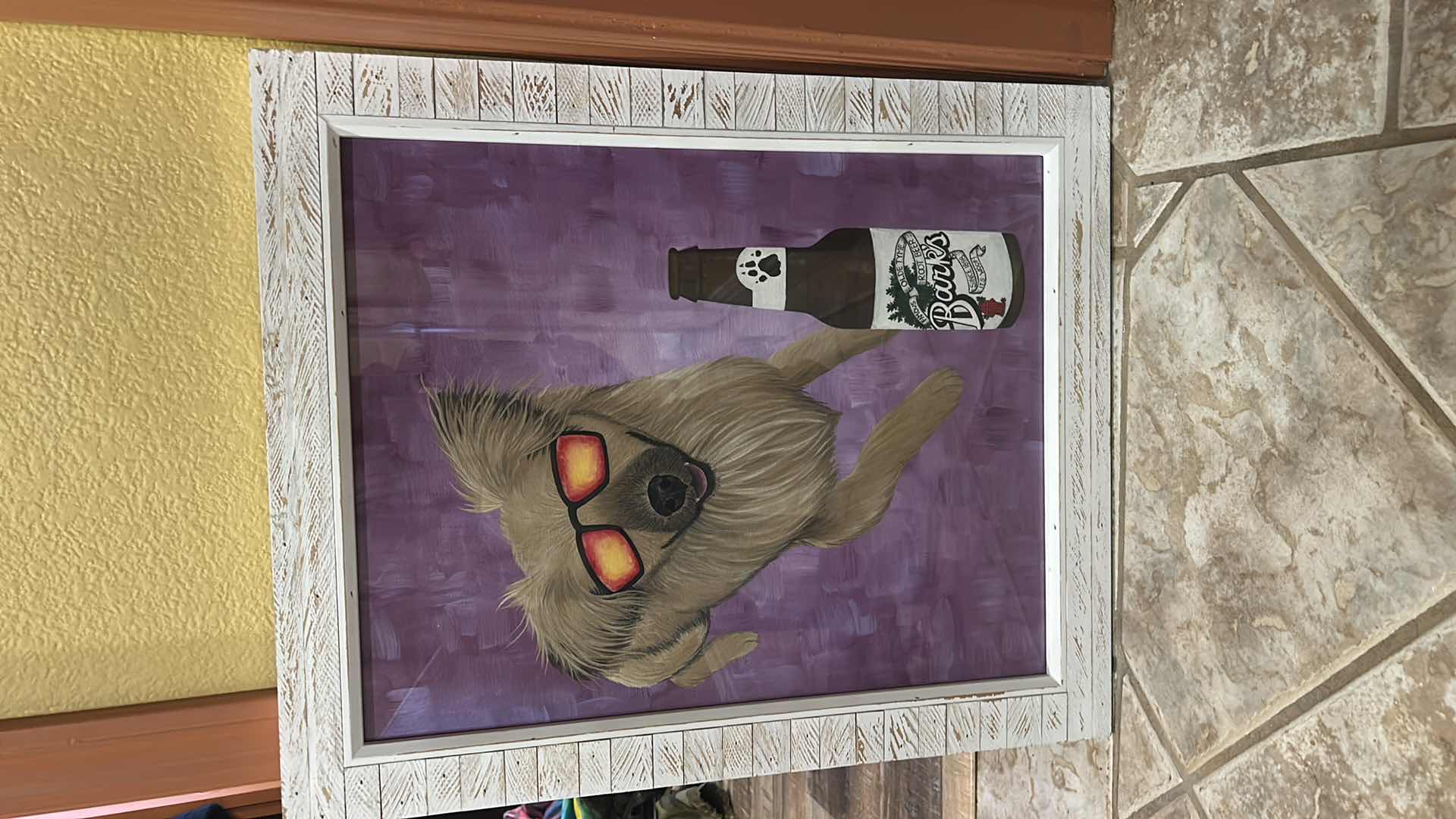 Photo 1 of 7 PC DOG LOVERS ARTWORK (LARGEST 19” X H23”)