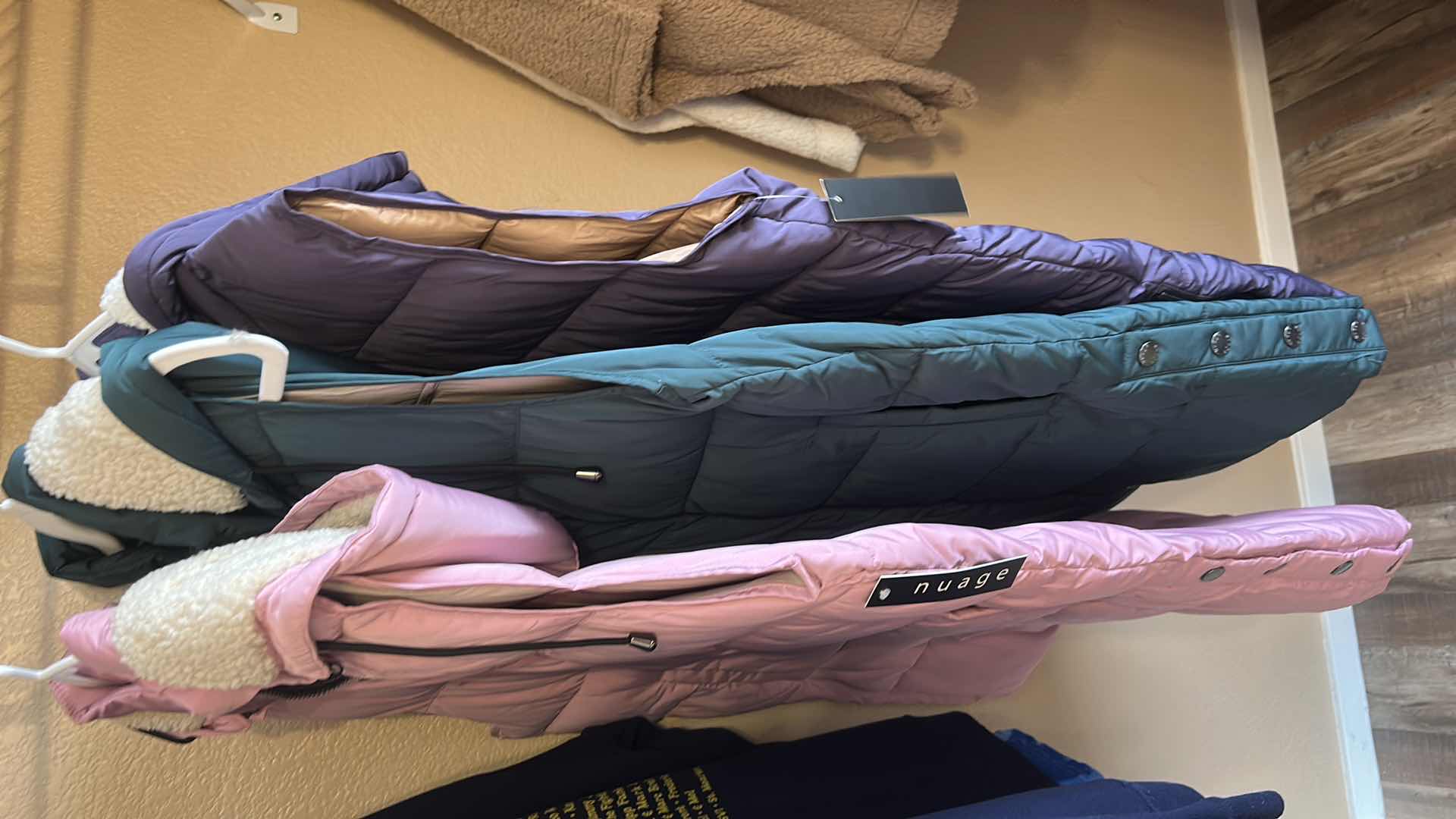 Photo 1 of 3 WOMENS HOODED PUFFER VESTS ( 2 NEW WITH TAGS)