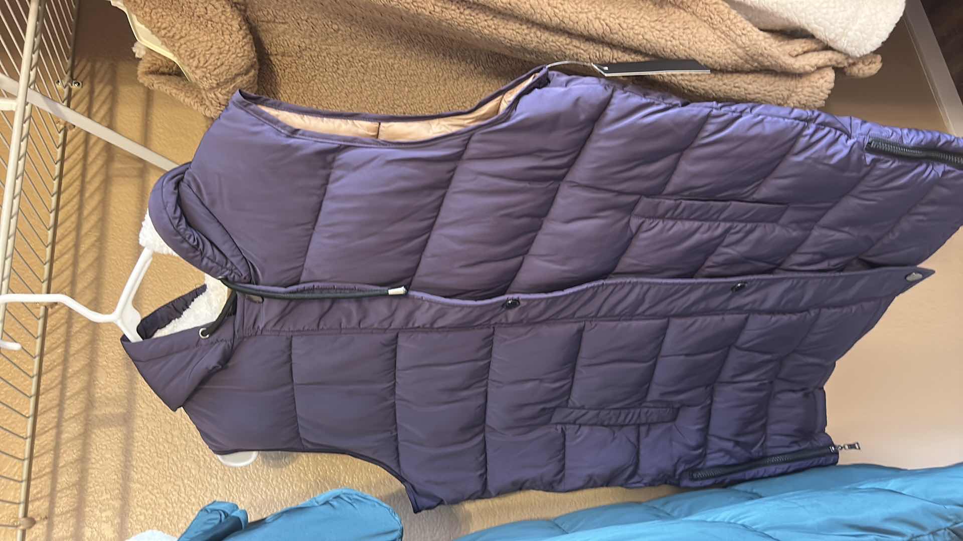 Photo 1 of 3 WOMENS HOODED PUFFER VESTS ( 2 NEW WITH TAGS)