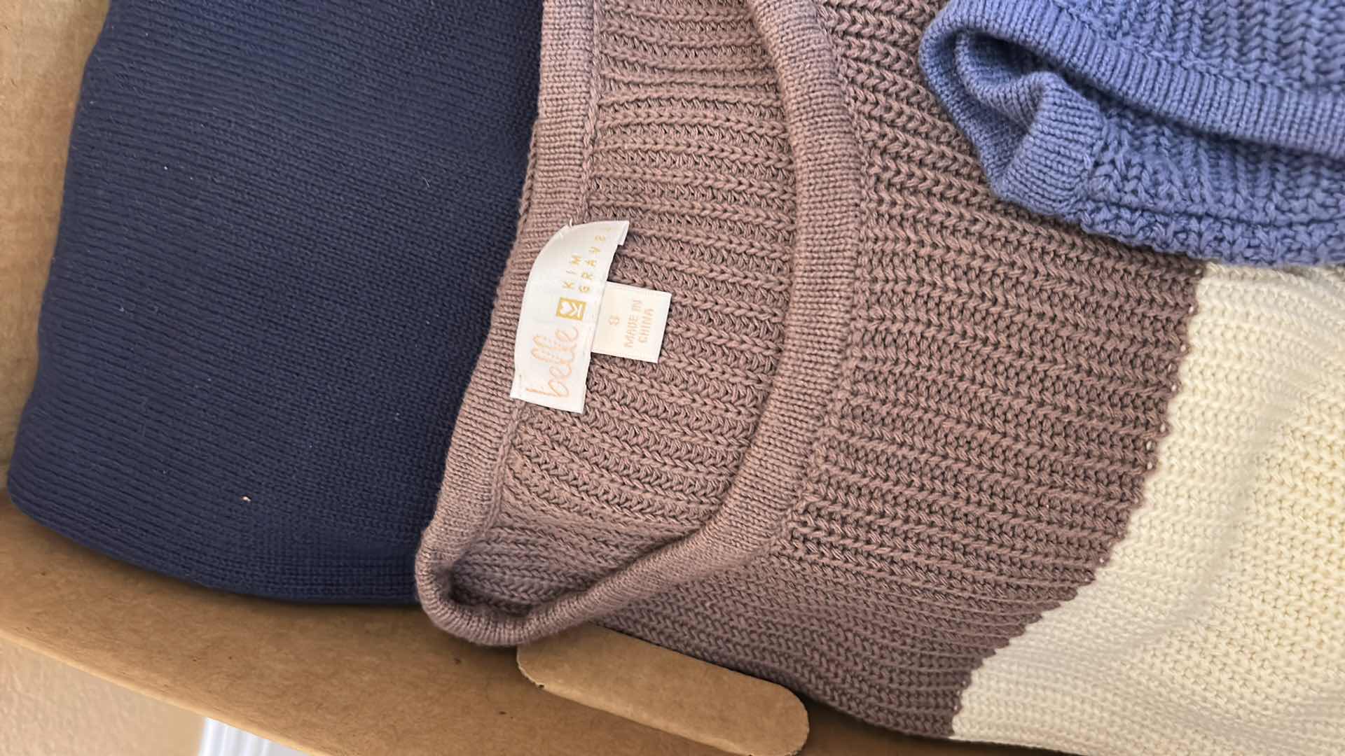 Photo 1 of BOX OF WOMENS SWEATERS