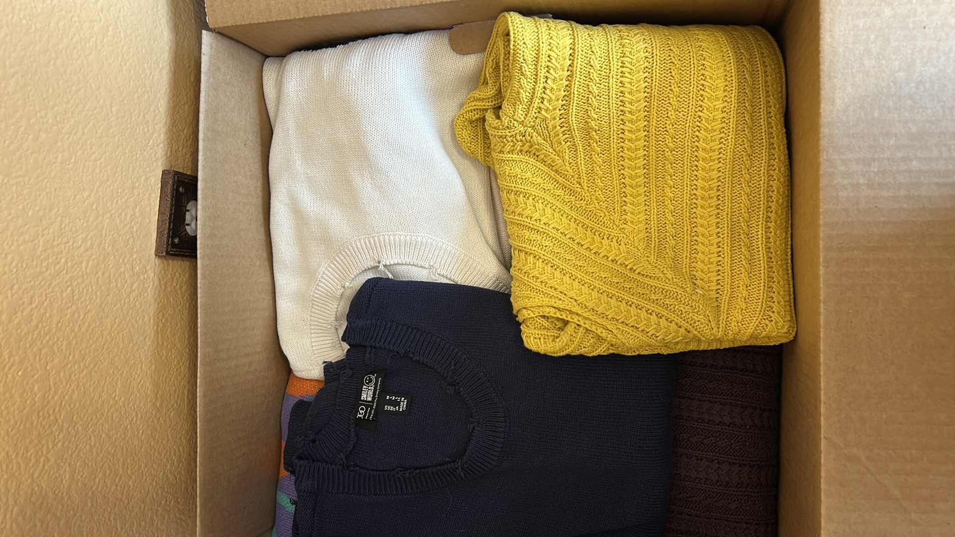 Photo 1 of BOX OF WOMENS SWEATERS