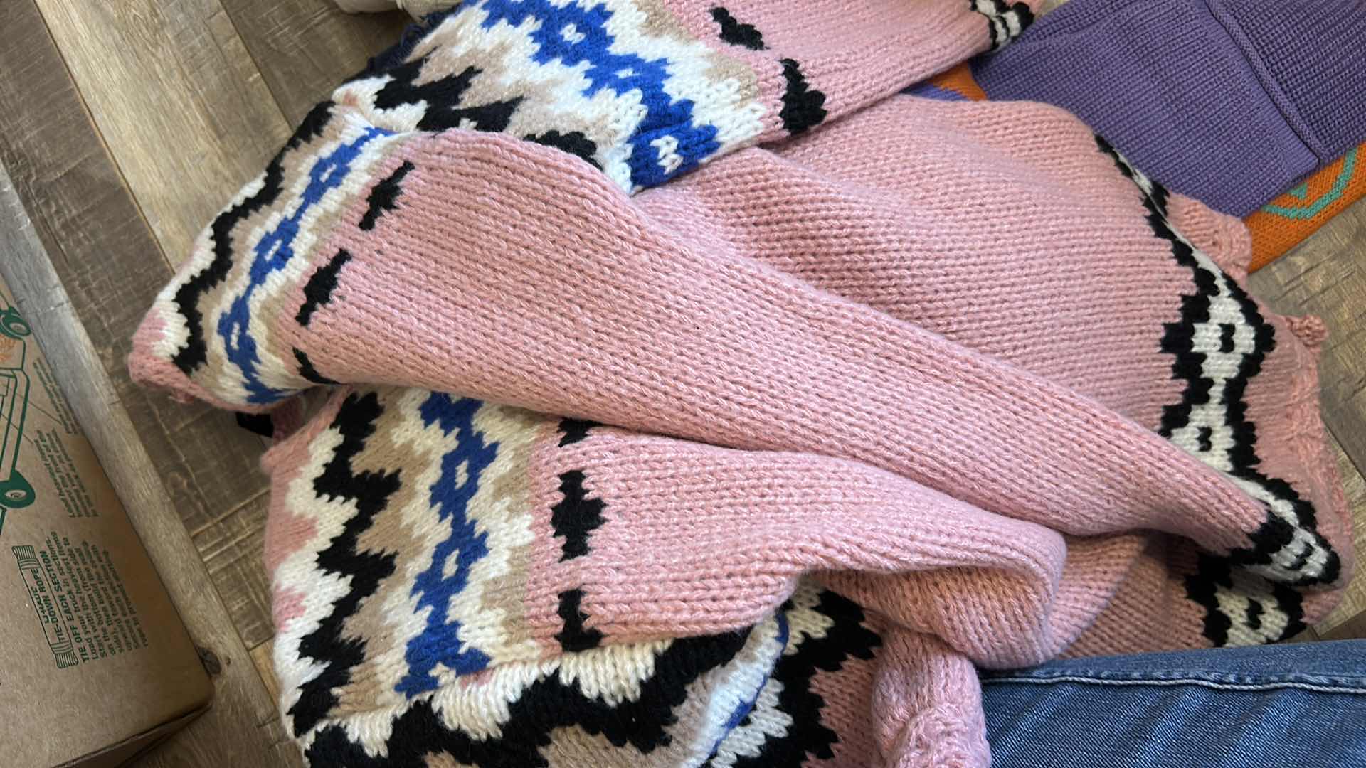 Photo 1 of BOX OF WOMENS SWEATERS