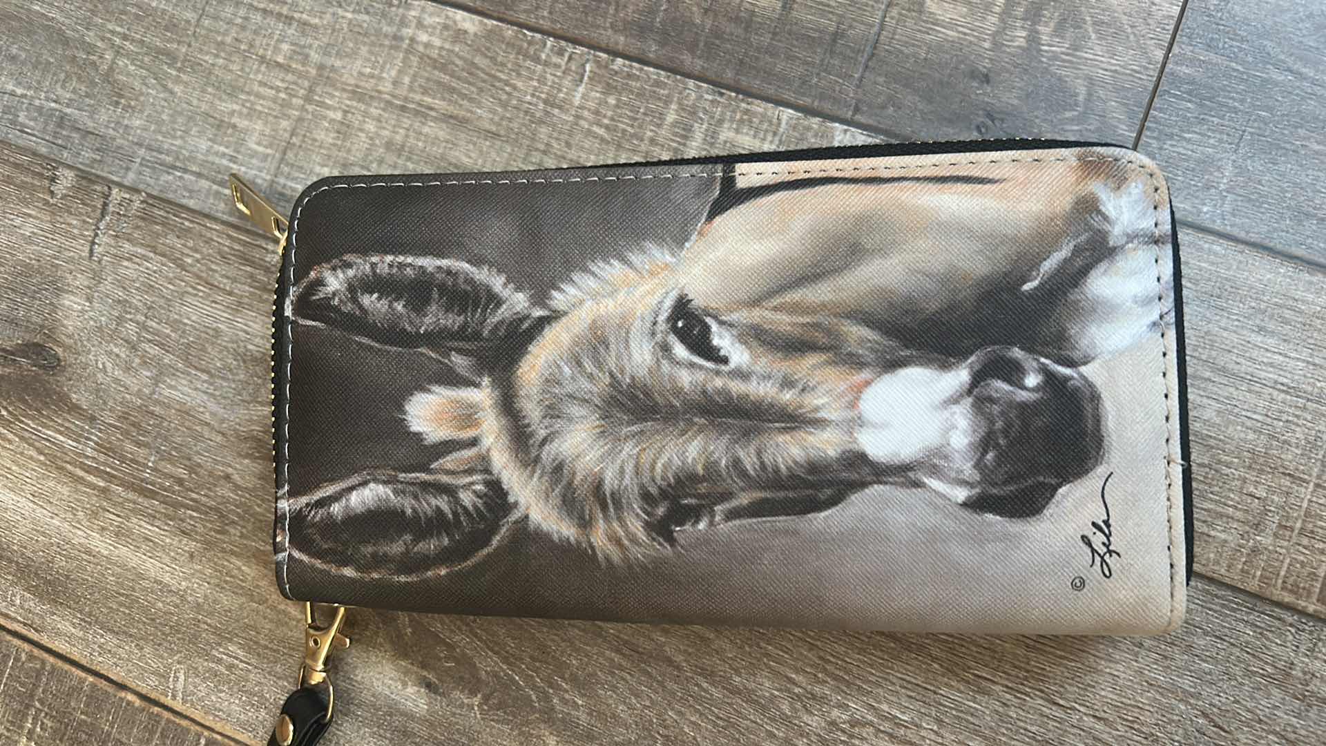 Photo 1 of 1 NEW WOMENS SPARTINA 449 TEXAS HANDAG, NEW DONKEY WALLET AND 6 MONKEYS