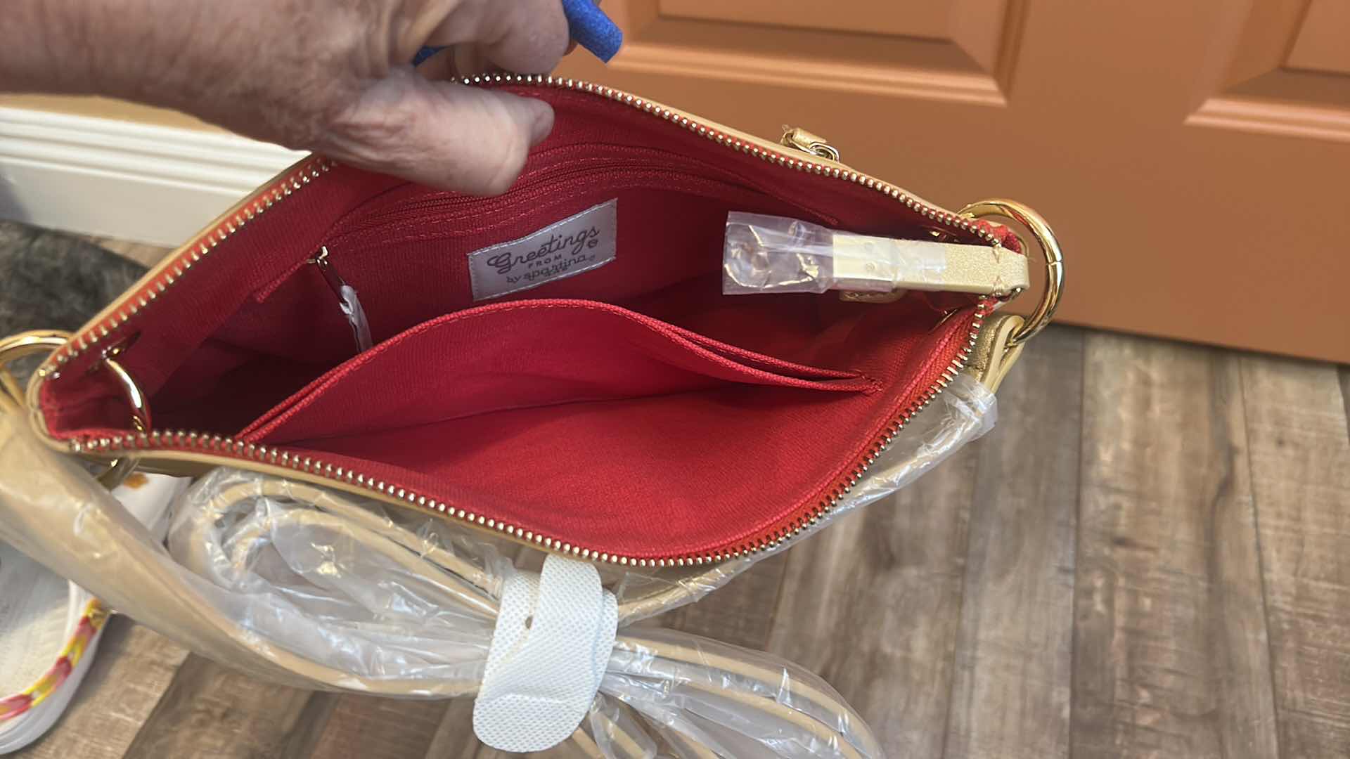 Photo 1 of 1 NEW WOMENS SPARTINA 449 TEXAS HANDAG, NEW DONKEY WALLET AND 6 MONKEYS