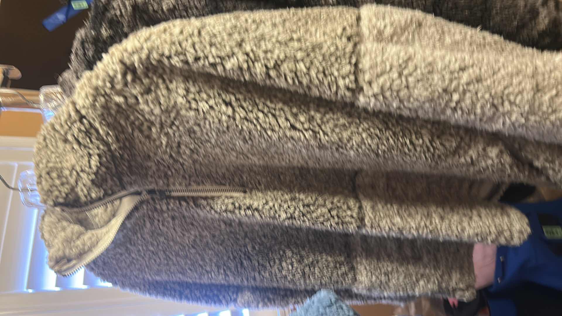 Photo 1 of 3-WOMENS SOFT SHERPA FLEECE HOODIES (SIZE MED)