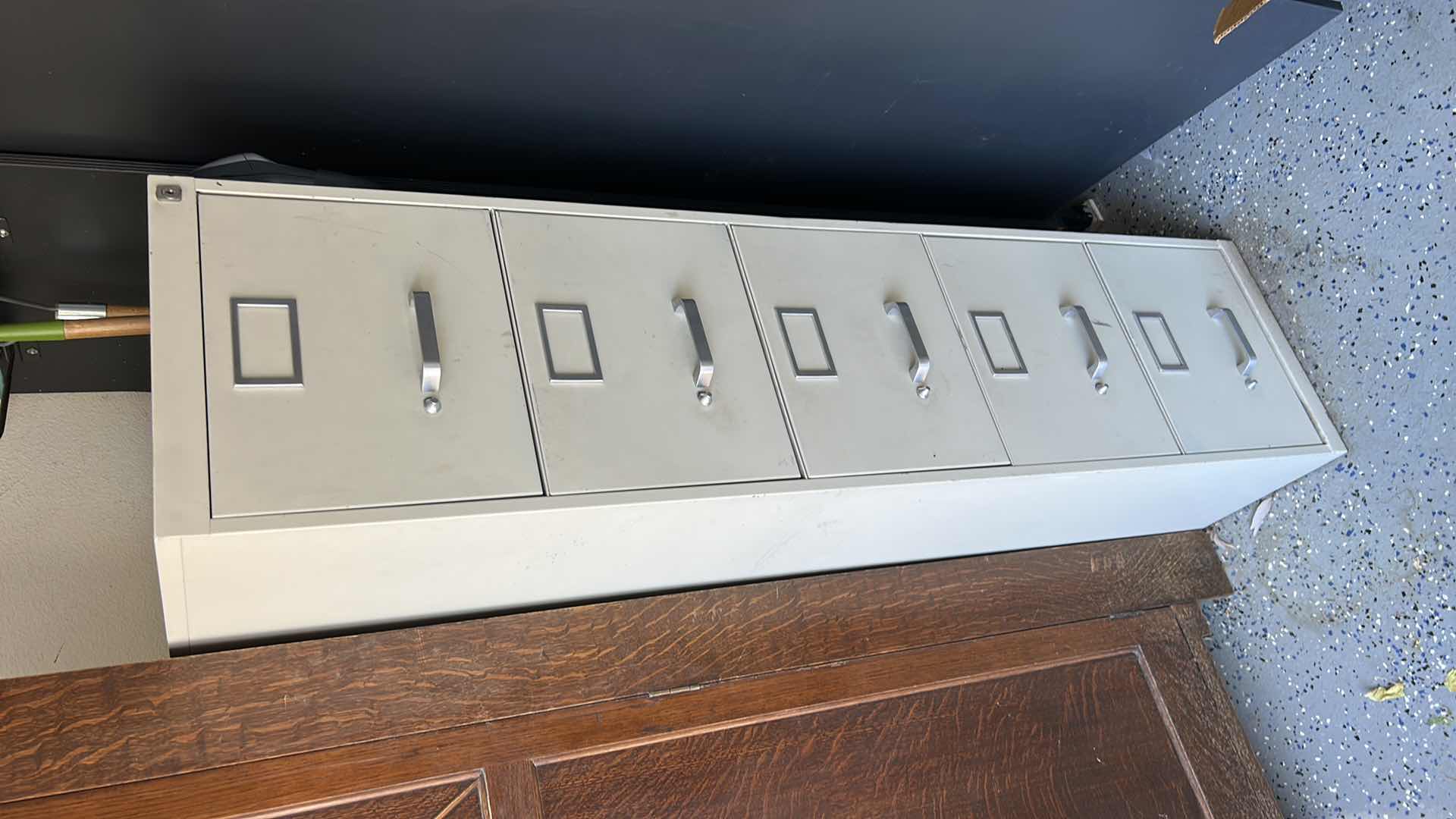 Photo 1 of 5 DOOR METAL FILE CABINET 15” x 29” x H59 1/2”