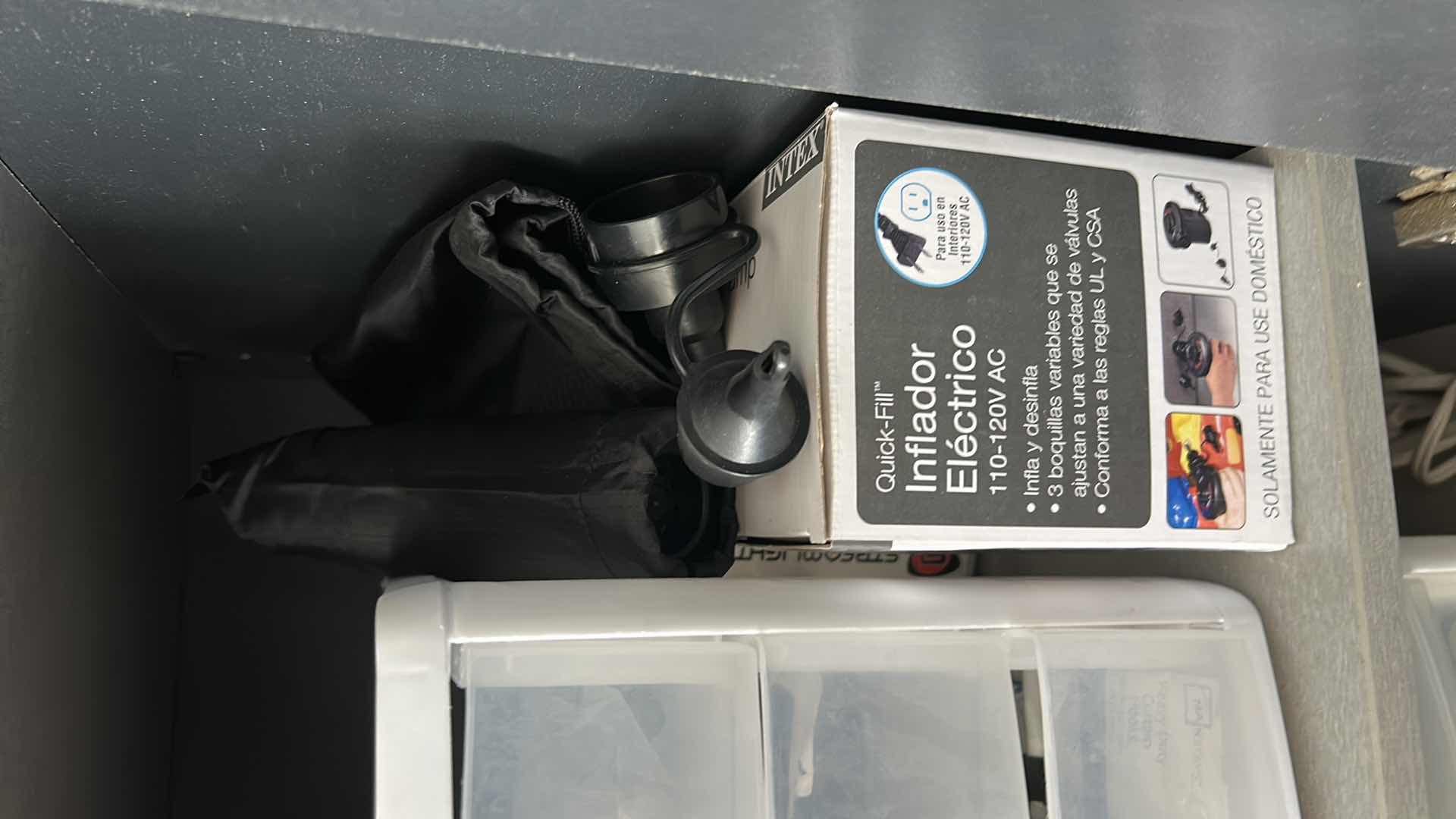 Photo 1 of CONTENTS OF 3 SHELVES IN GARAGE CABINET