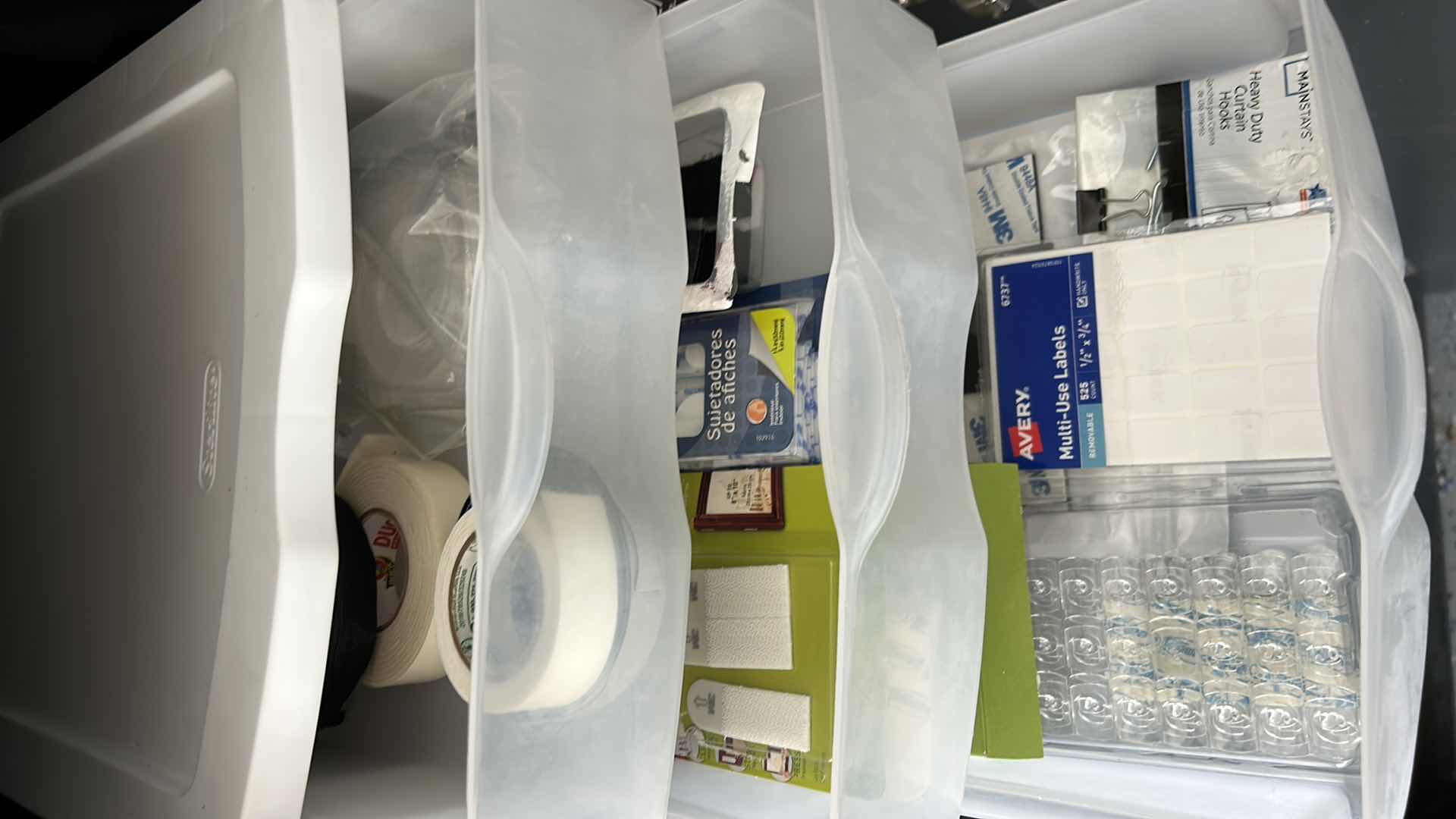 Photo 1 of CONTENTS OF 3 SHELVES IN GARAGE CABINET