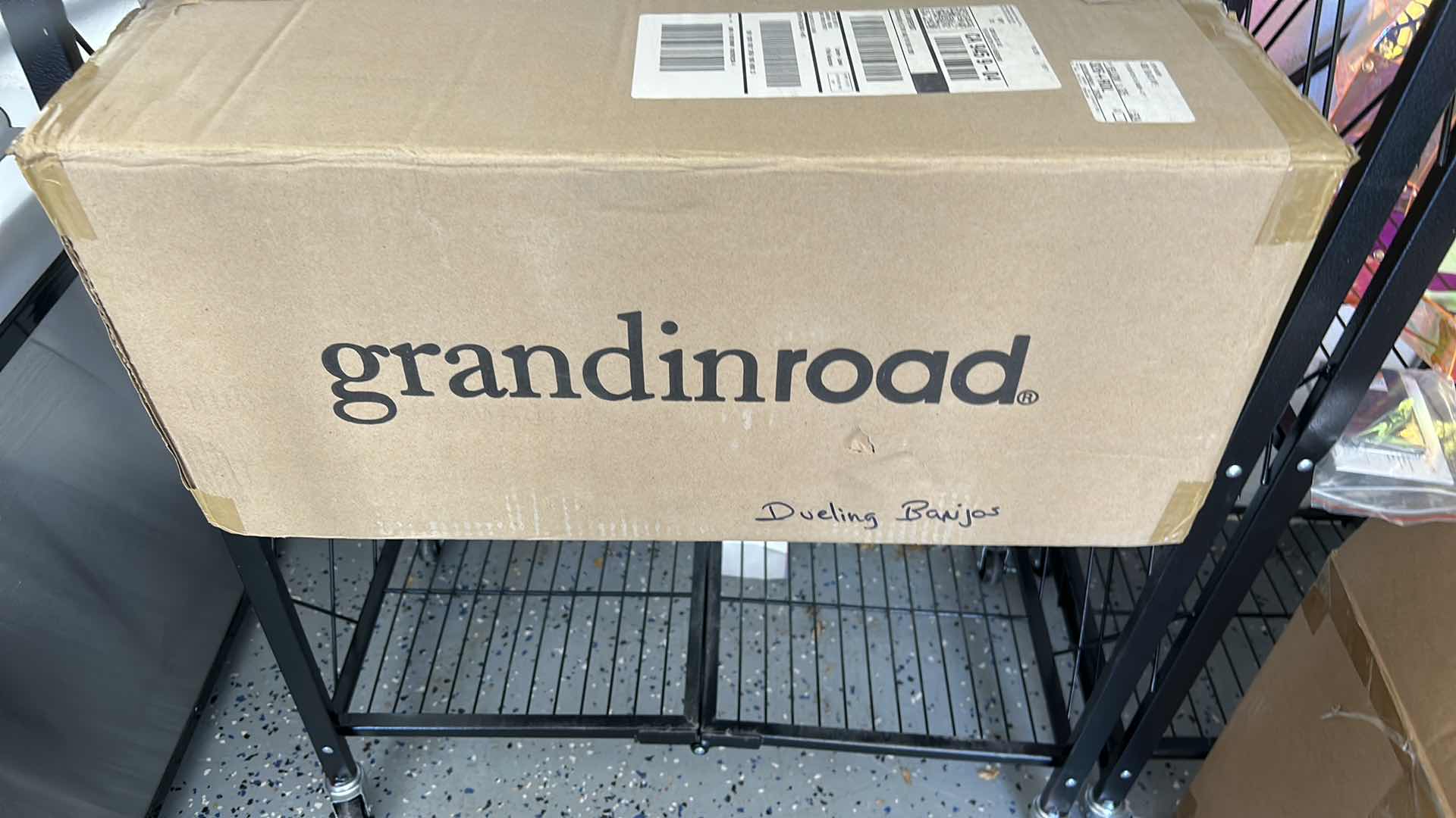 Photo 1 of DUALING HALLOWEEN SKELETON BANJO PLAYERS