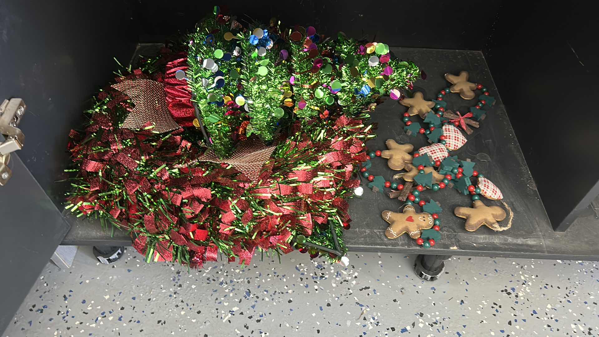 Photo 1 of 4 SHELVES OF CHRISTMAS DECOR