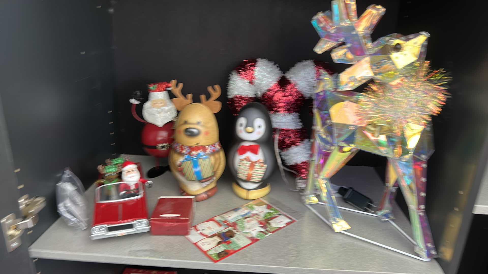 Photo 1 of 4 SHELVES OF CHRISTMAS DECOR