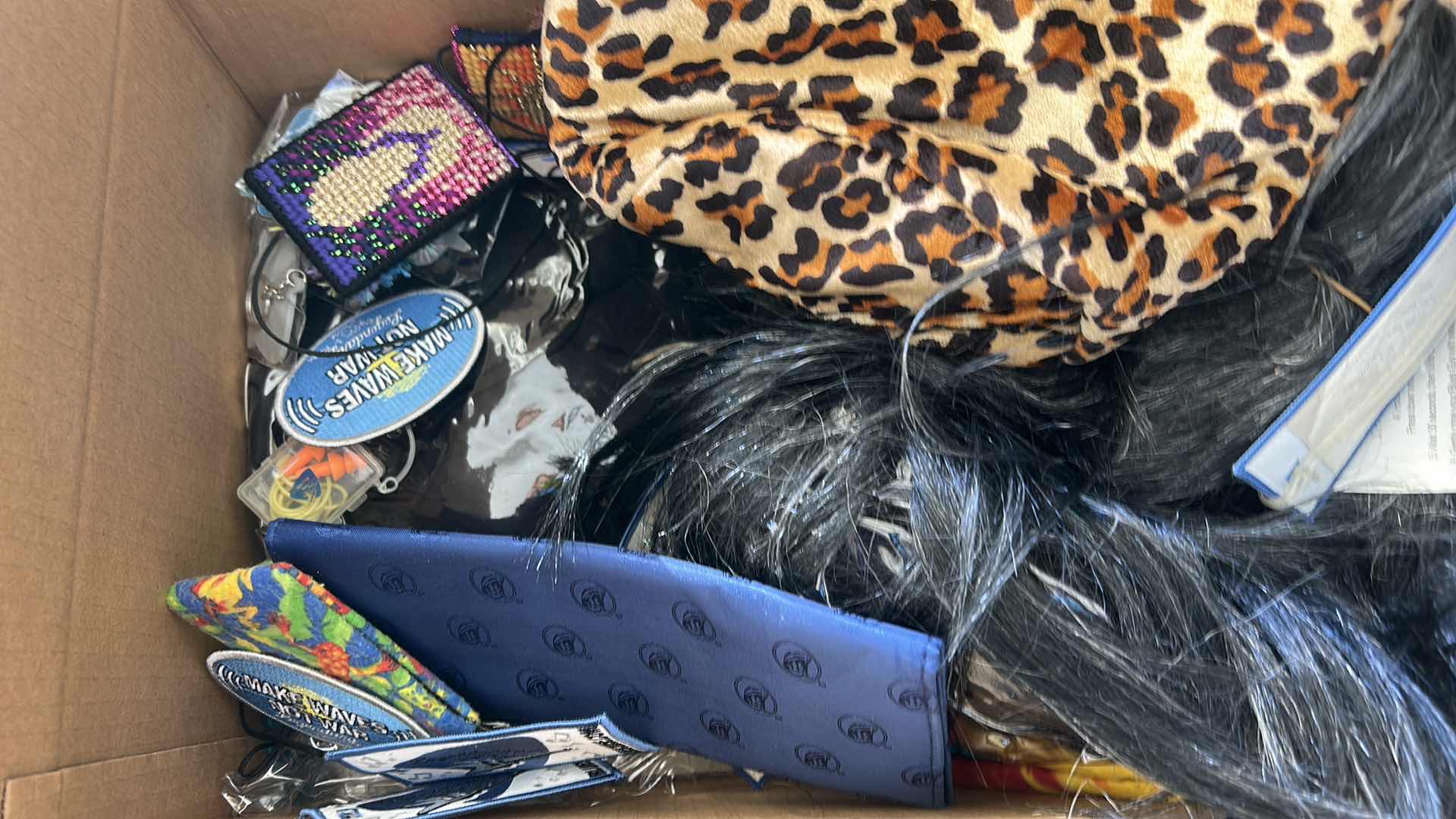 Photo 1 of BOX - FULL OF LEGENDARY BLUES CRUISE MERCHANDISE & COSTUMES