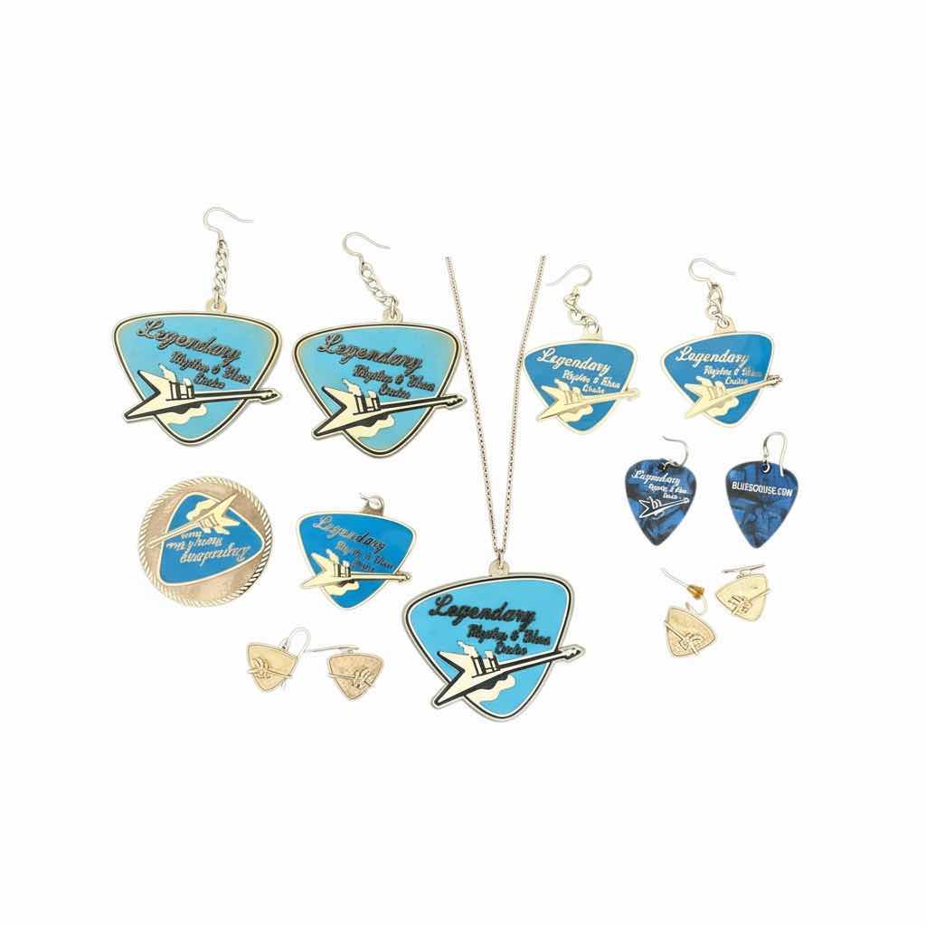 Photo 1 of LEGENDARY BLUES CRUISE JEWELRY, (SILVER ONES ARE STERLING)