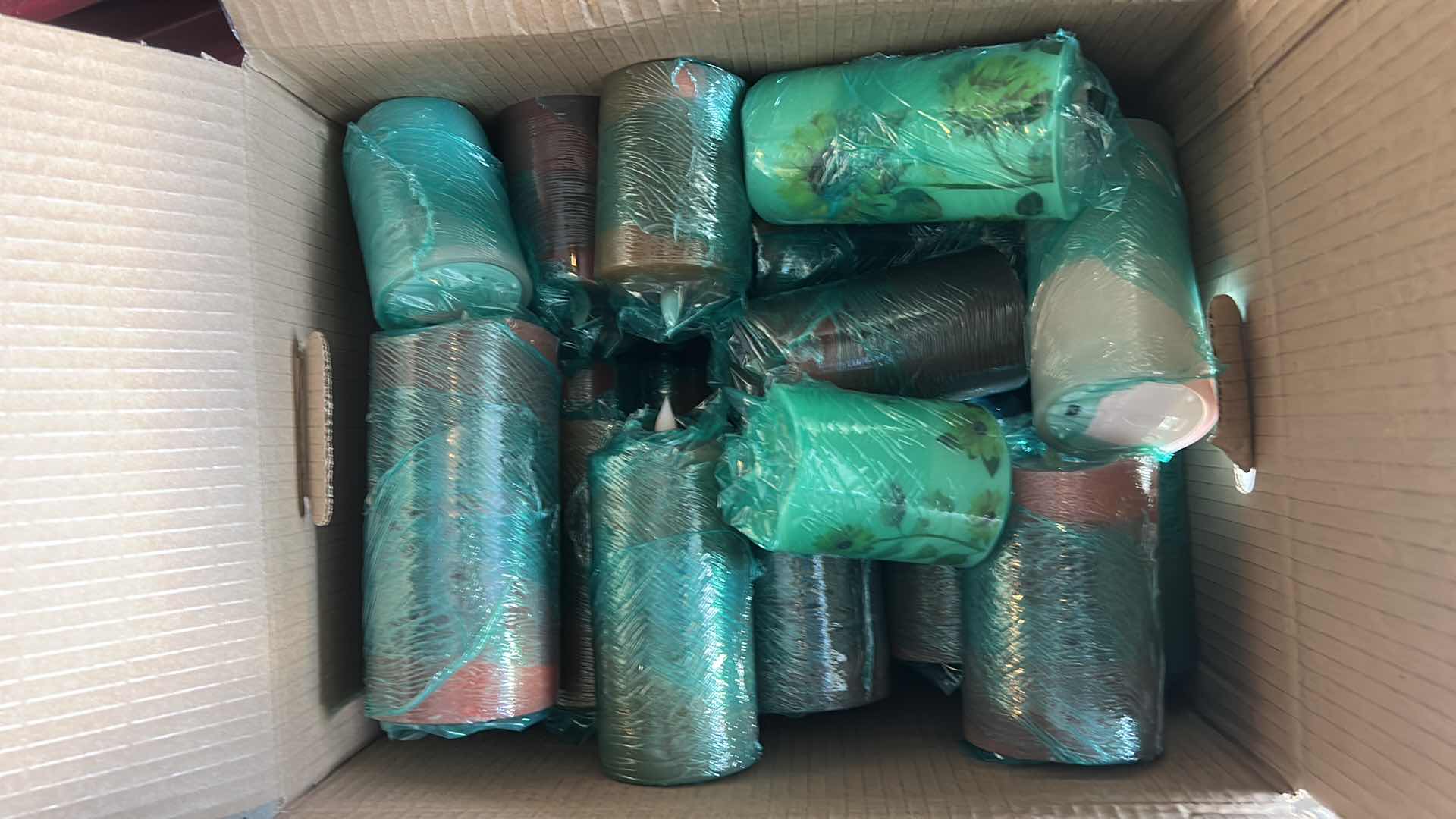 Photo 1 of HEAVY BOX OF BATTERY OPERATED CANDLES