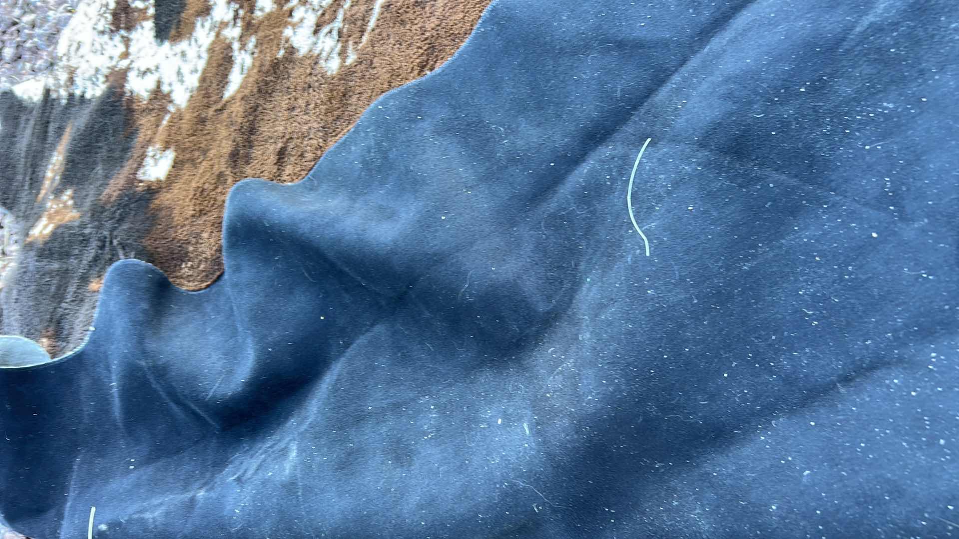 Photo 1 of FAUX FUR COWHIDE RUG 55” x 71”