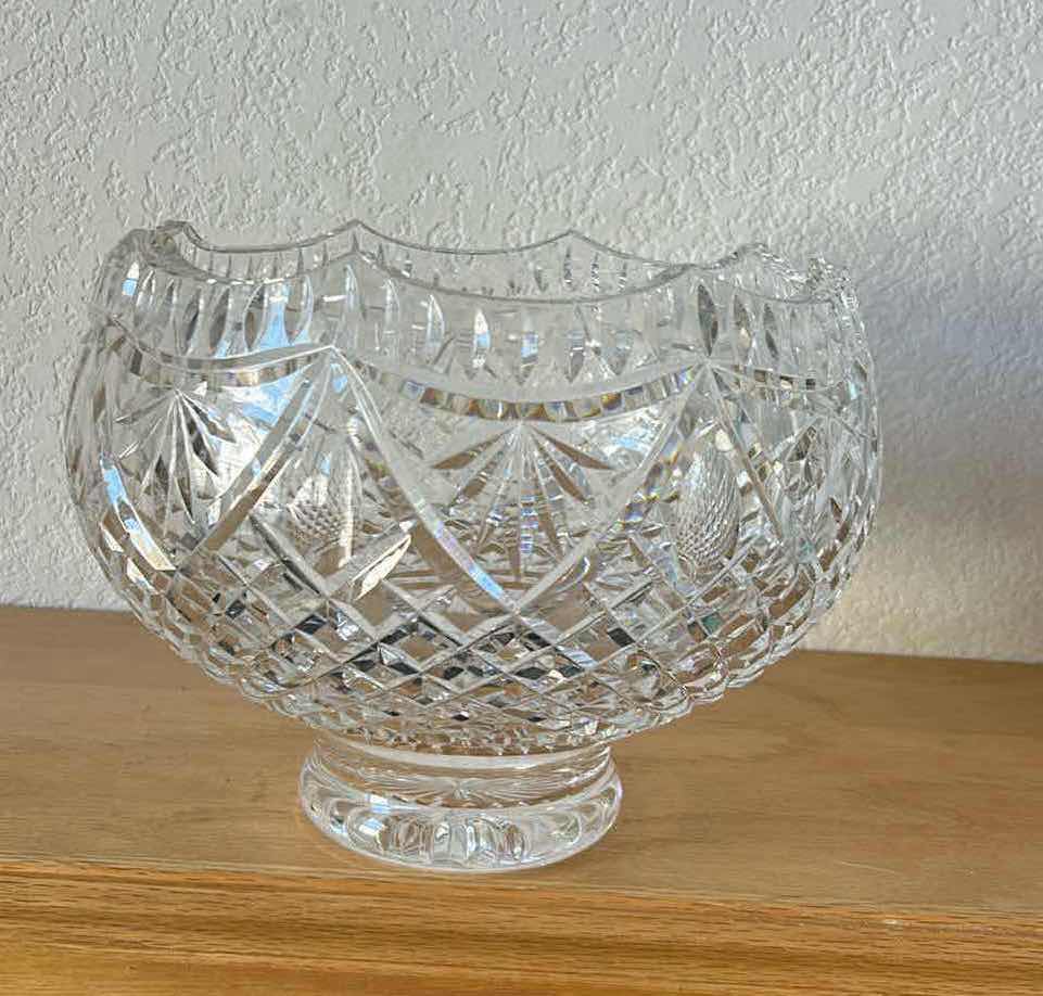 Photo 1 of NUMBERED 26/100 WATERFORD CRYSTAL BOWL 10.5” X H7.75”