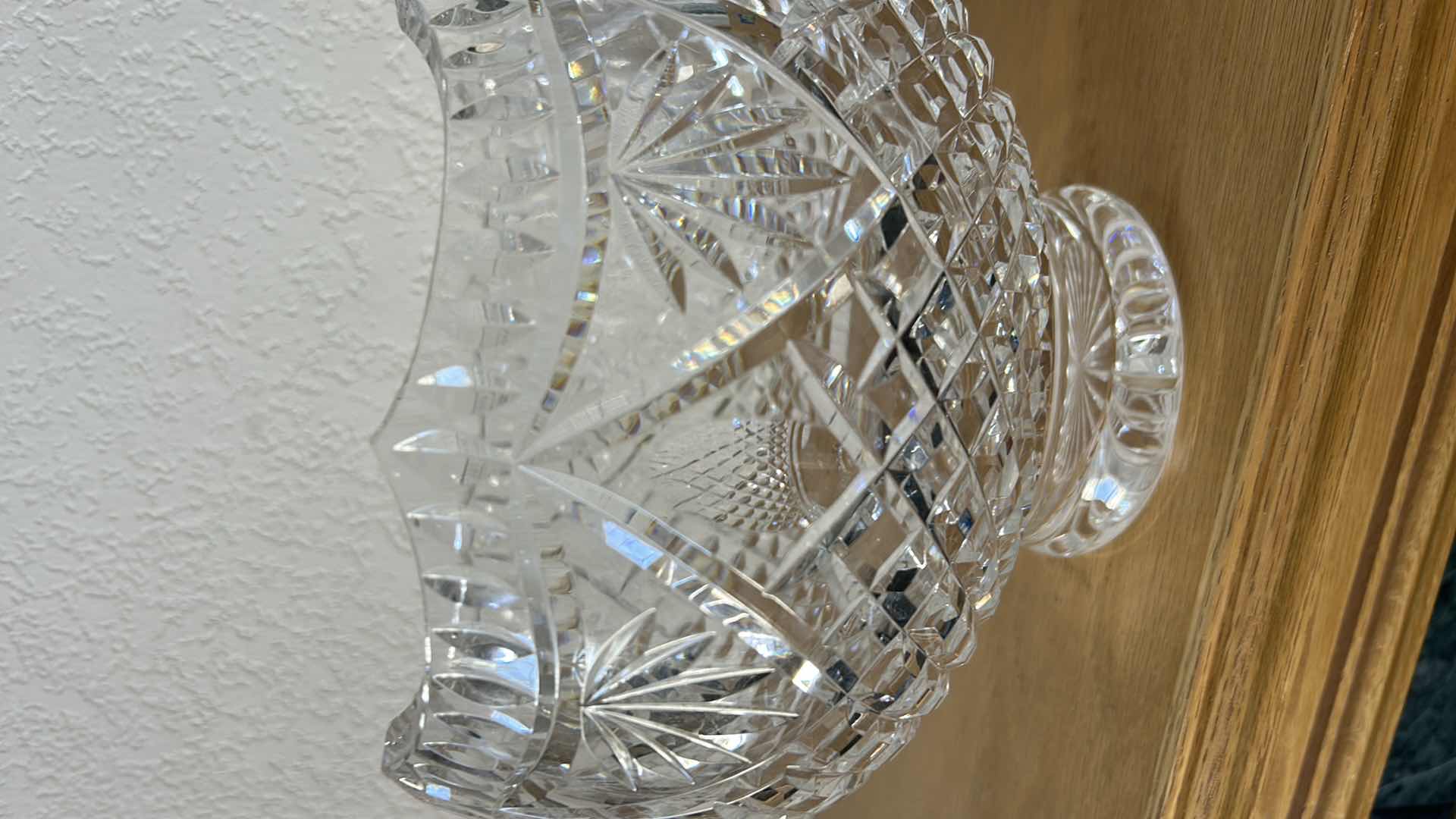 Photo 1 of NUMBERED 26/100 WATERFORD CRYSTAL BOWL 10.5” X H7.75”