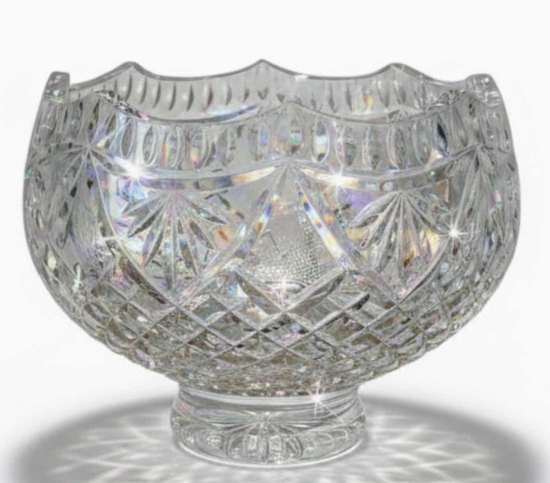 Photo 1 of NUMBERED 26/100 WATERFORD CRYSTAL BOWL 10.5” X H7.75”