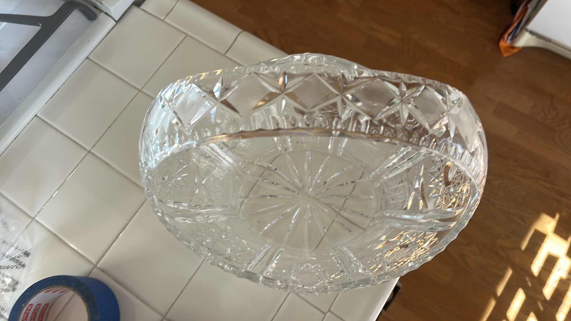 Photo 1 of CUT CRYSTAL BASKET H11”