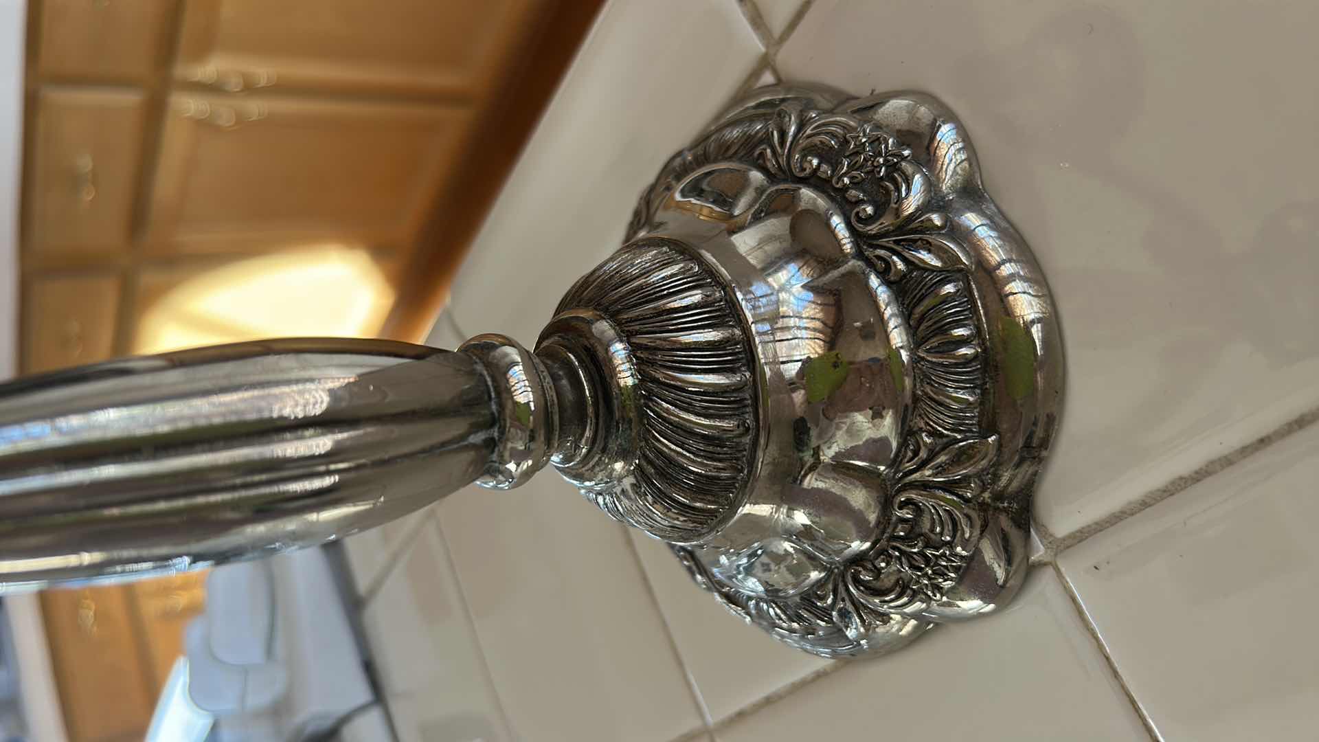 Photo 1 of GODINGER SILVER CANDELABRA H14”