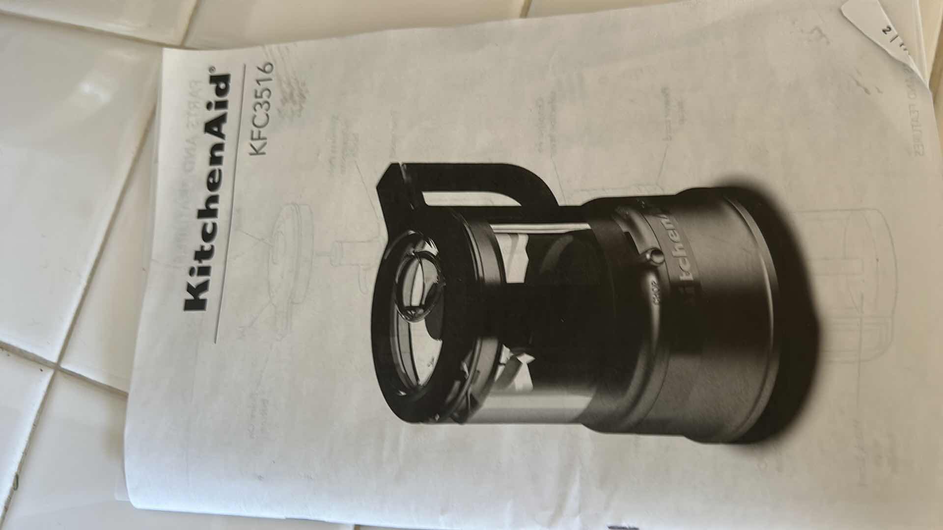 Photo 1 of KITCHENAID KFC3516