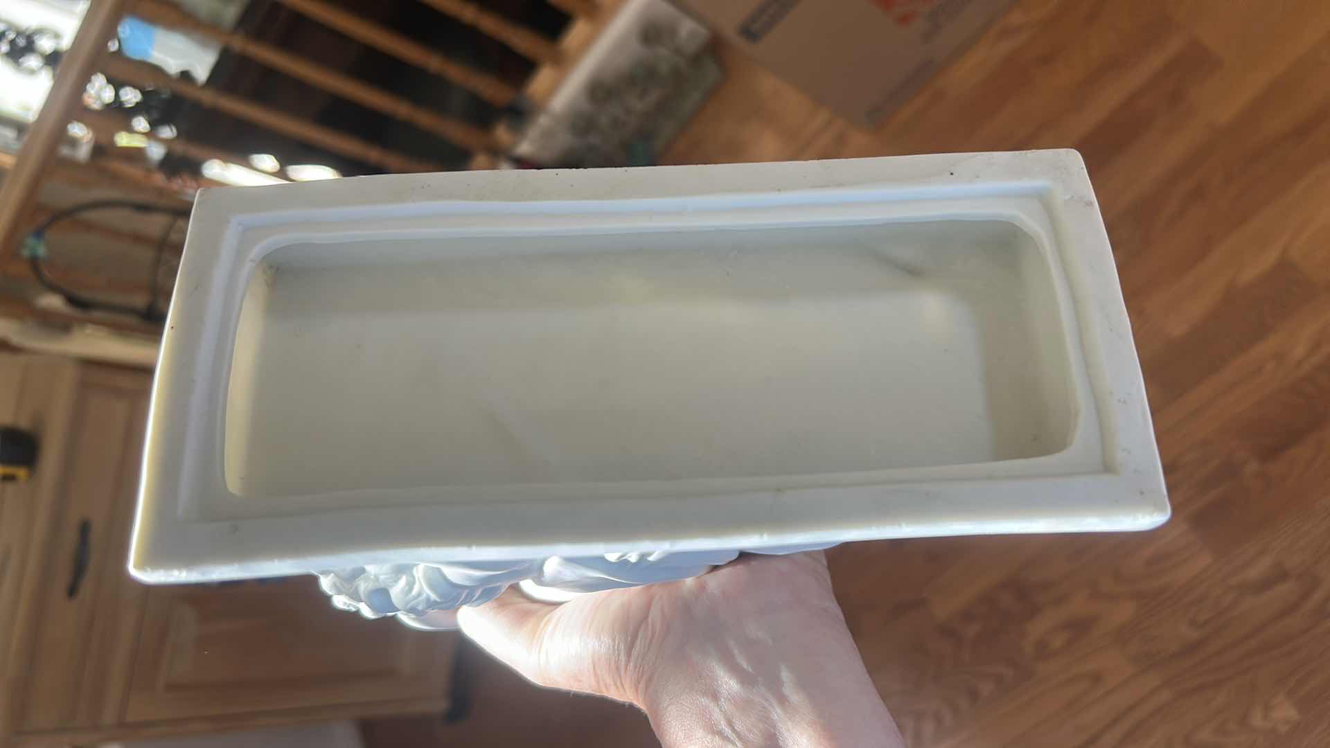 Photo 1 of PARIAN SCULPTURE “UNA AND THE LION” H10”