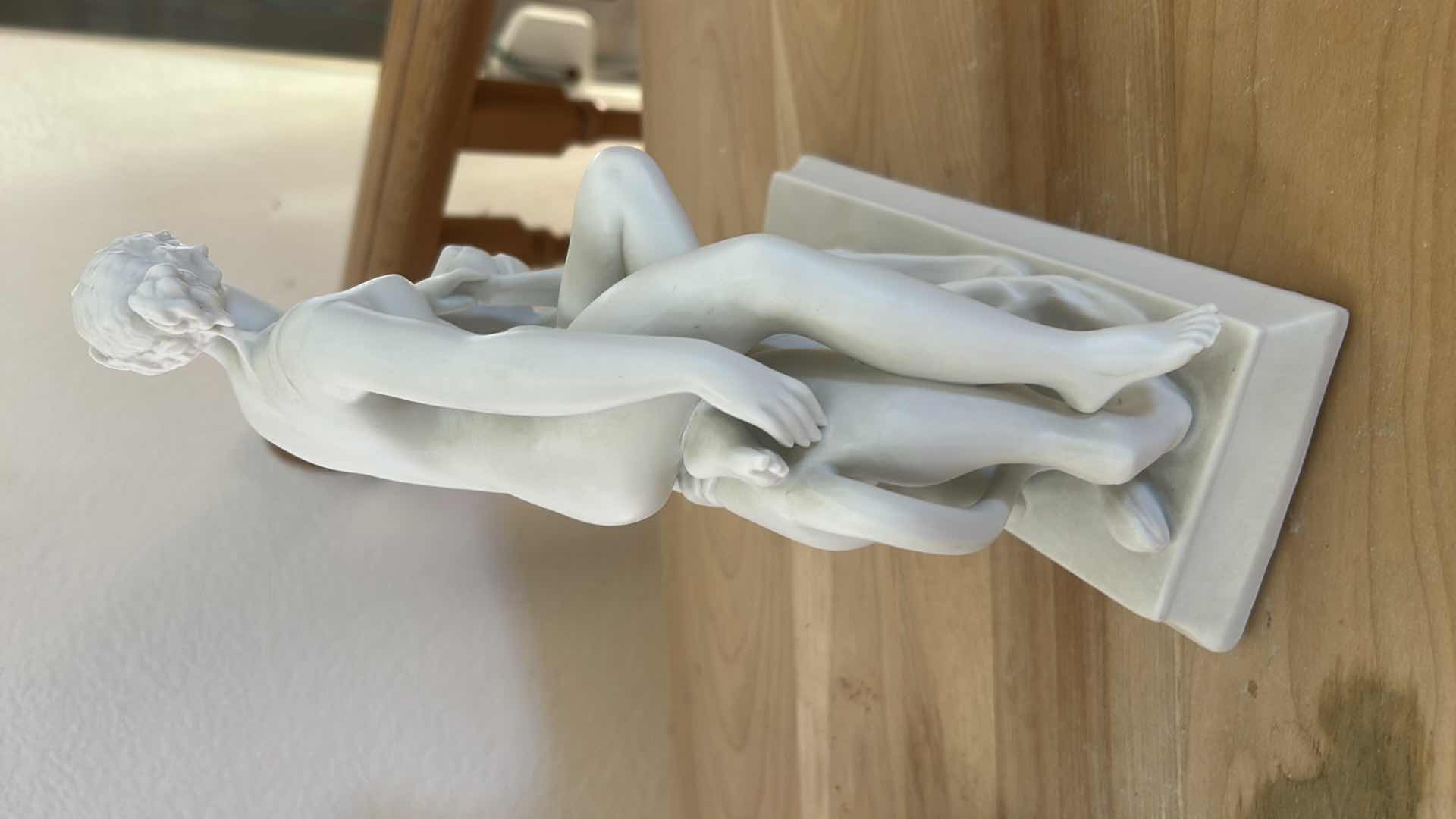 Photo 1 of PARIAN “ARIADNE AND THE PANTHER" SCULPTURE H10”