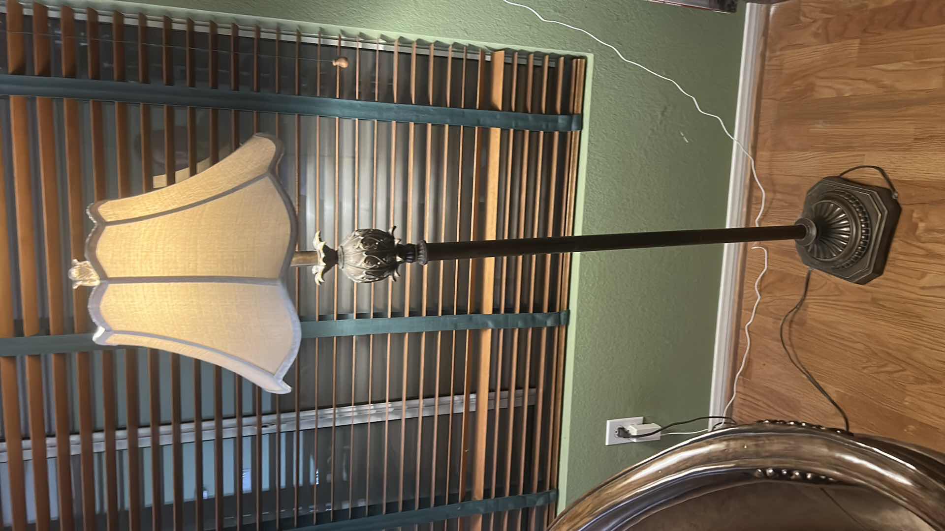 Photo 1 of METAL FLOOR LAMP H63”