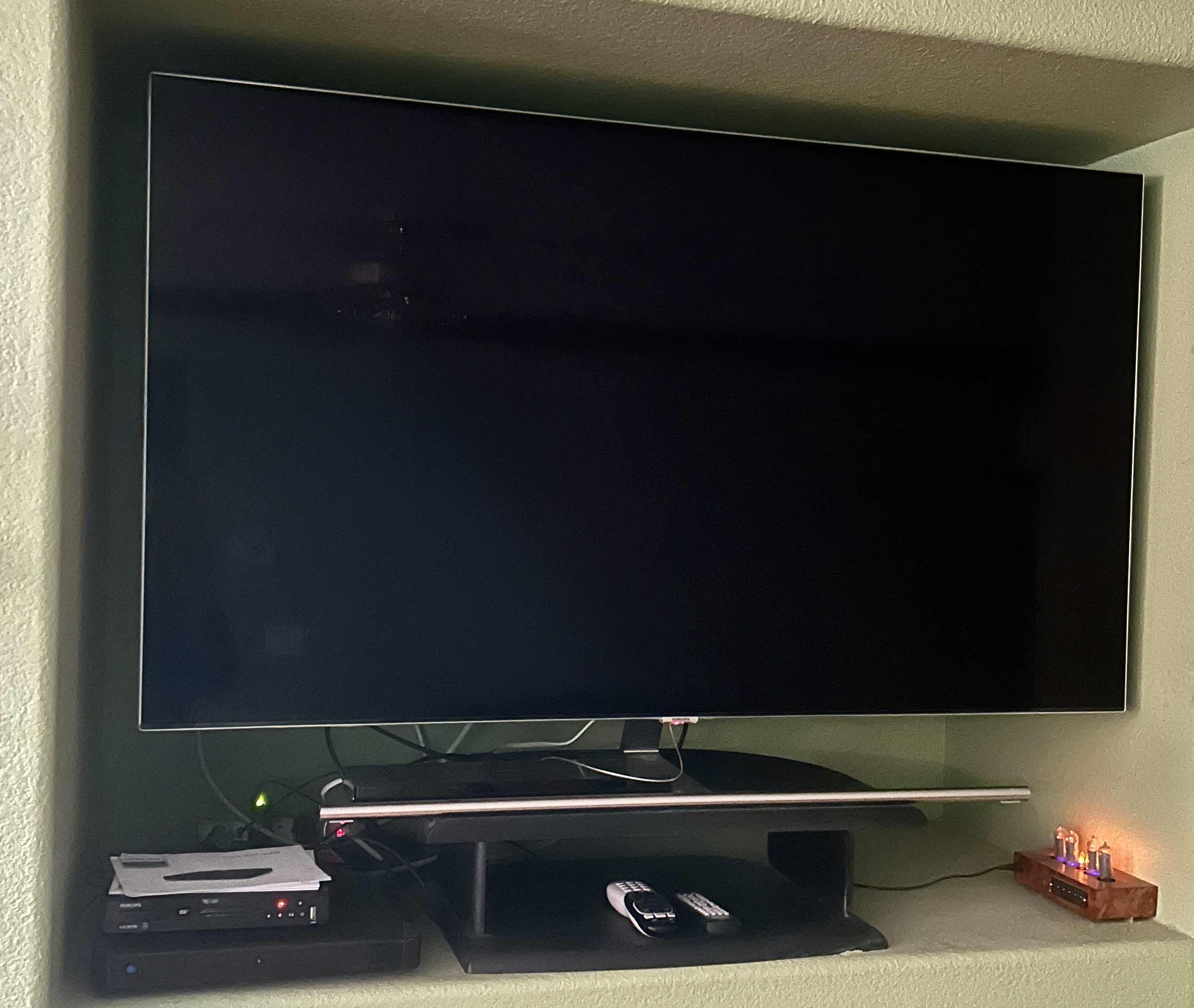 Photo 1 of SAMSUNG 55” TELEVISION & DVD PLAYER