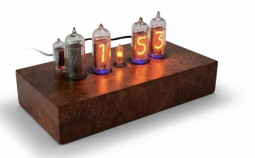 Photo 1 of NIXIE TUBE CLOCK 7 1/2” x H4”