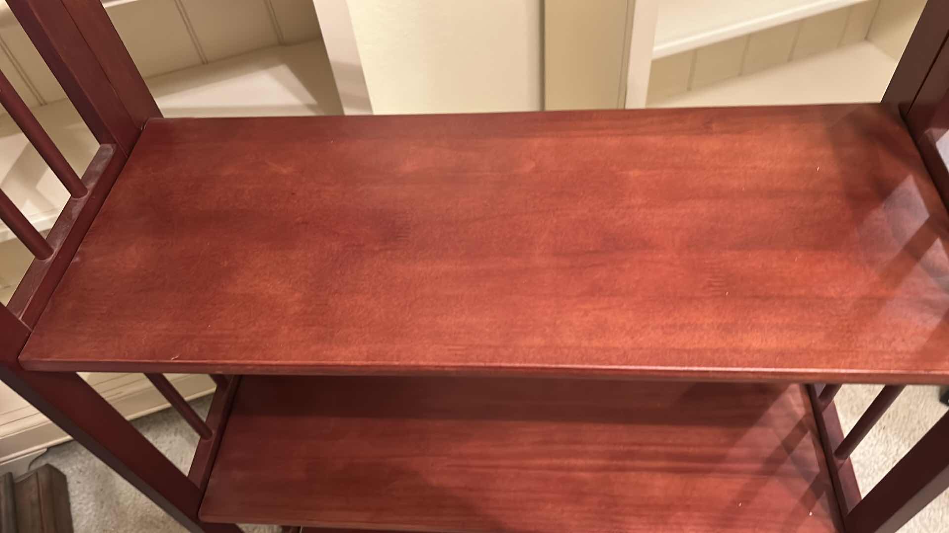 Photo 1 of FOLDING WOOD SHELVES 27 1/4“ x 11 1/2“ x H38“