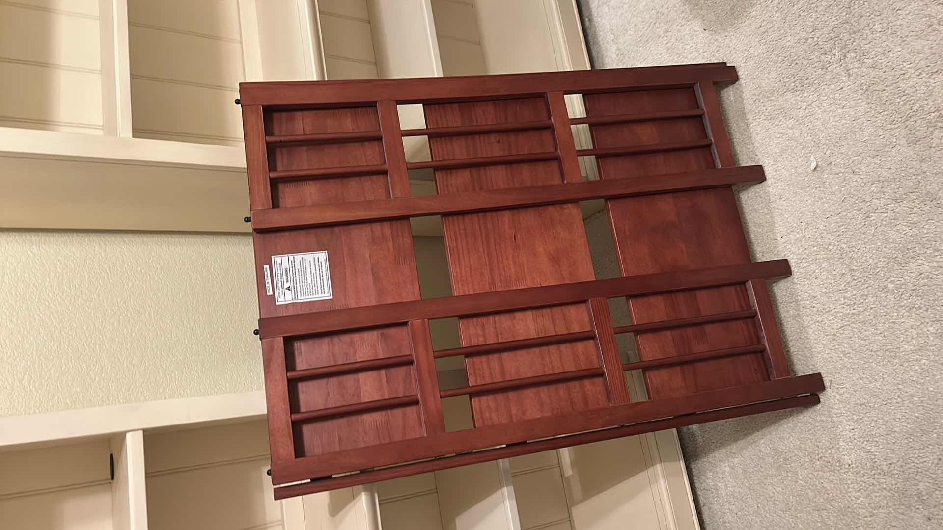 Photo 1 of FOLDING WOOD SHELVES 27 1/4“ x 11 1/2“ x H38“